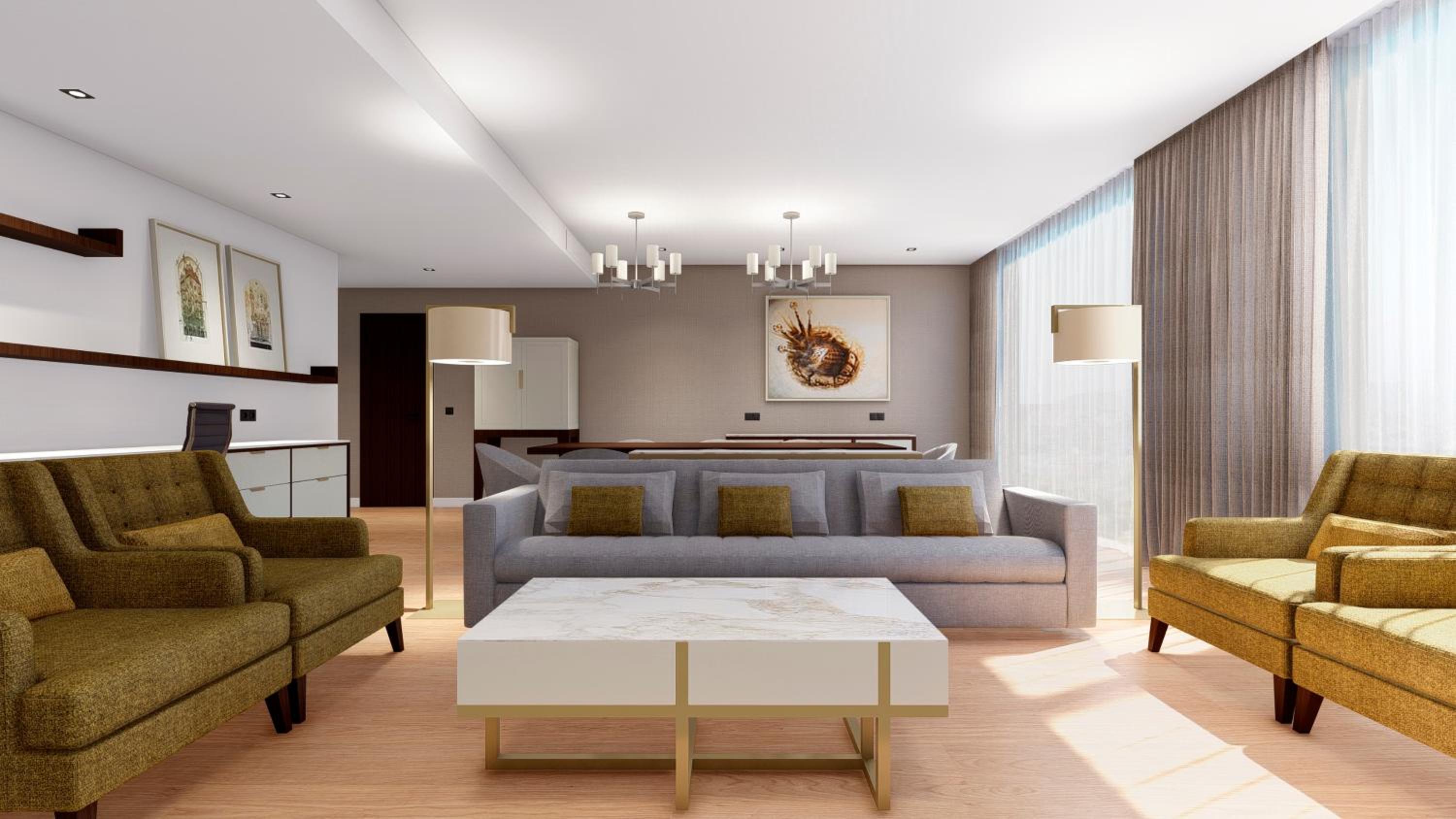 Red Level Presidential One Bedroom Suite