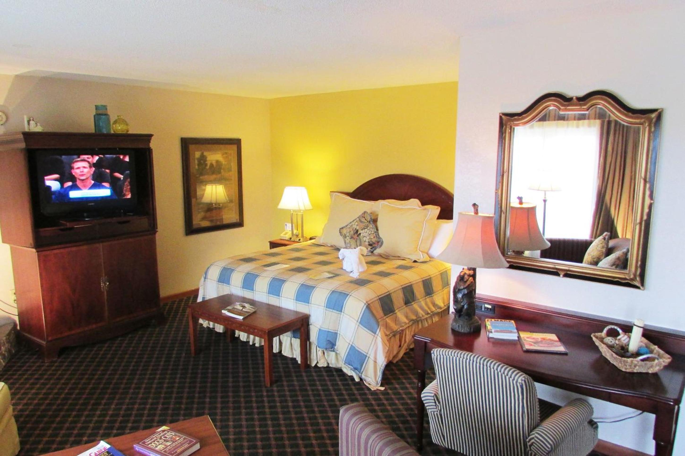 Superior Jr Suite Mountain View with King Bed, Twin Sofa Bed, Fireplace, Jacuzzi photo 1