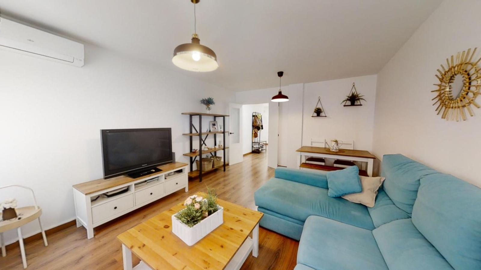 Apartamento de dos habitaciones