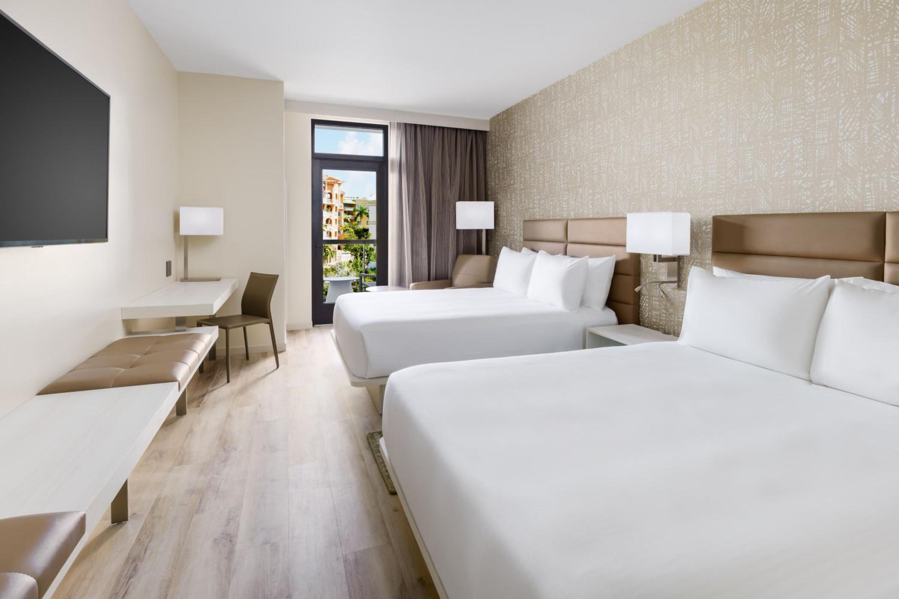 Queen Room with Two Queen Beds and Balcony