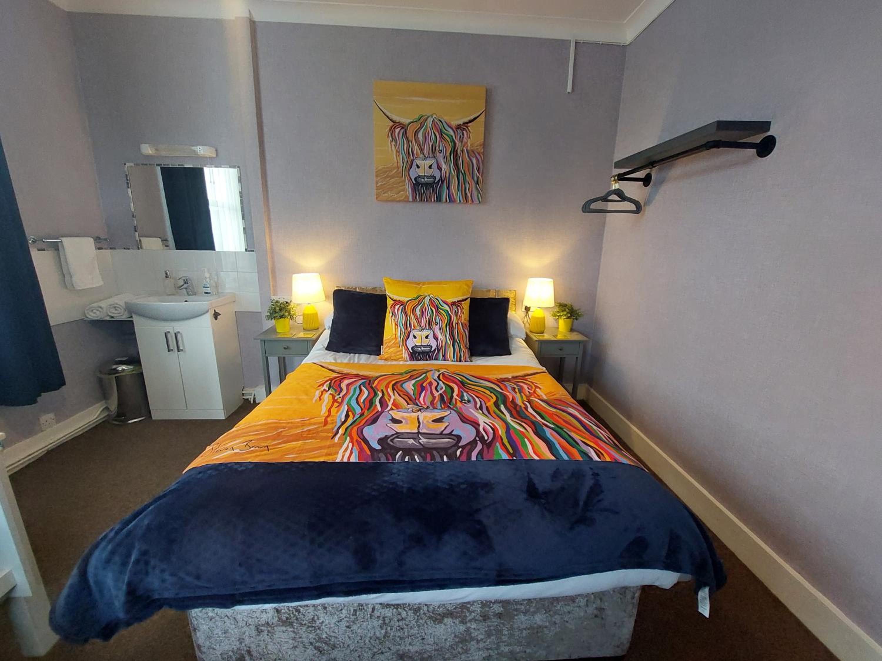 Family Room with Shared Bathroom