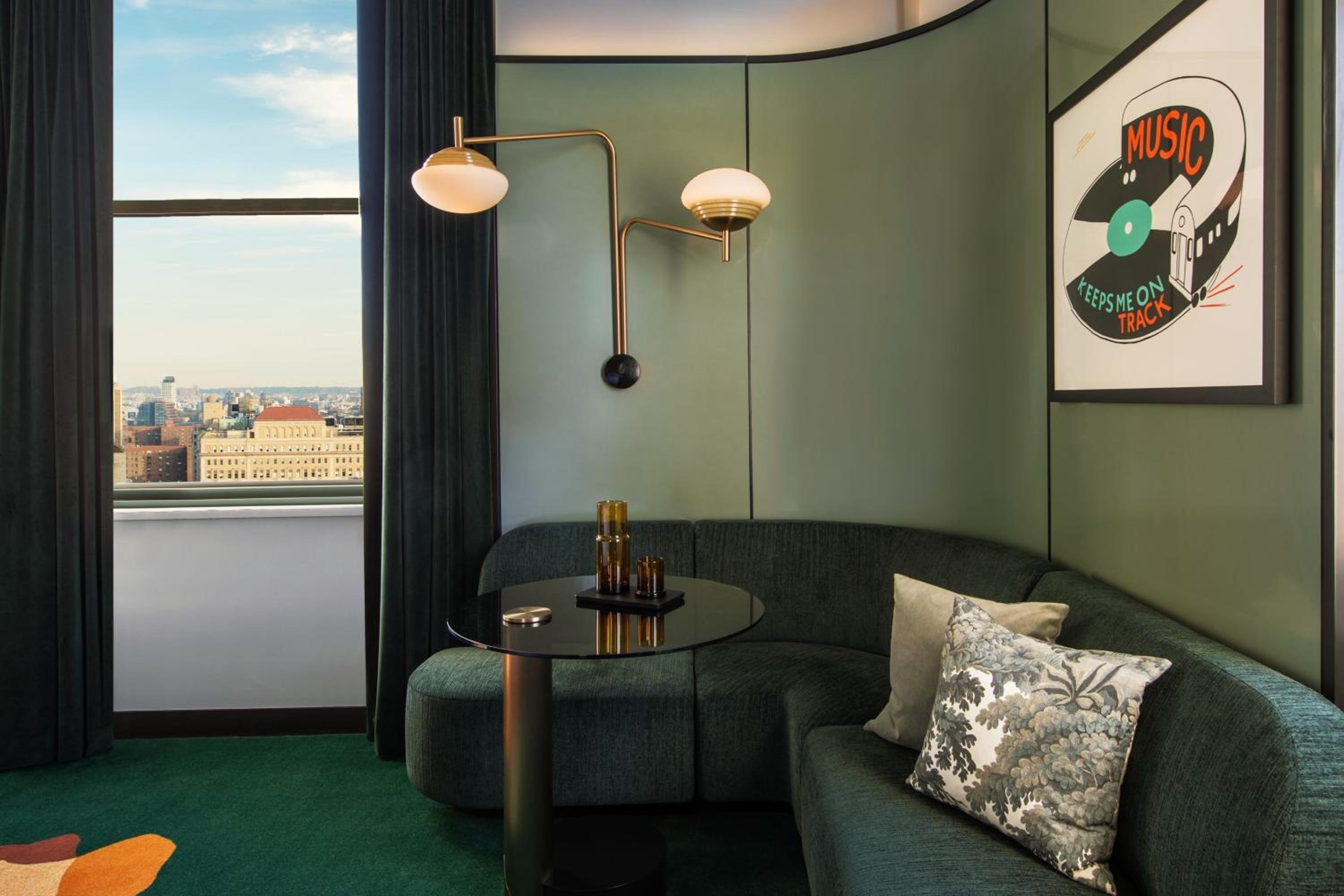 Studio Suite with One King Bed and Park View