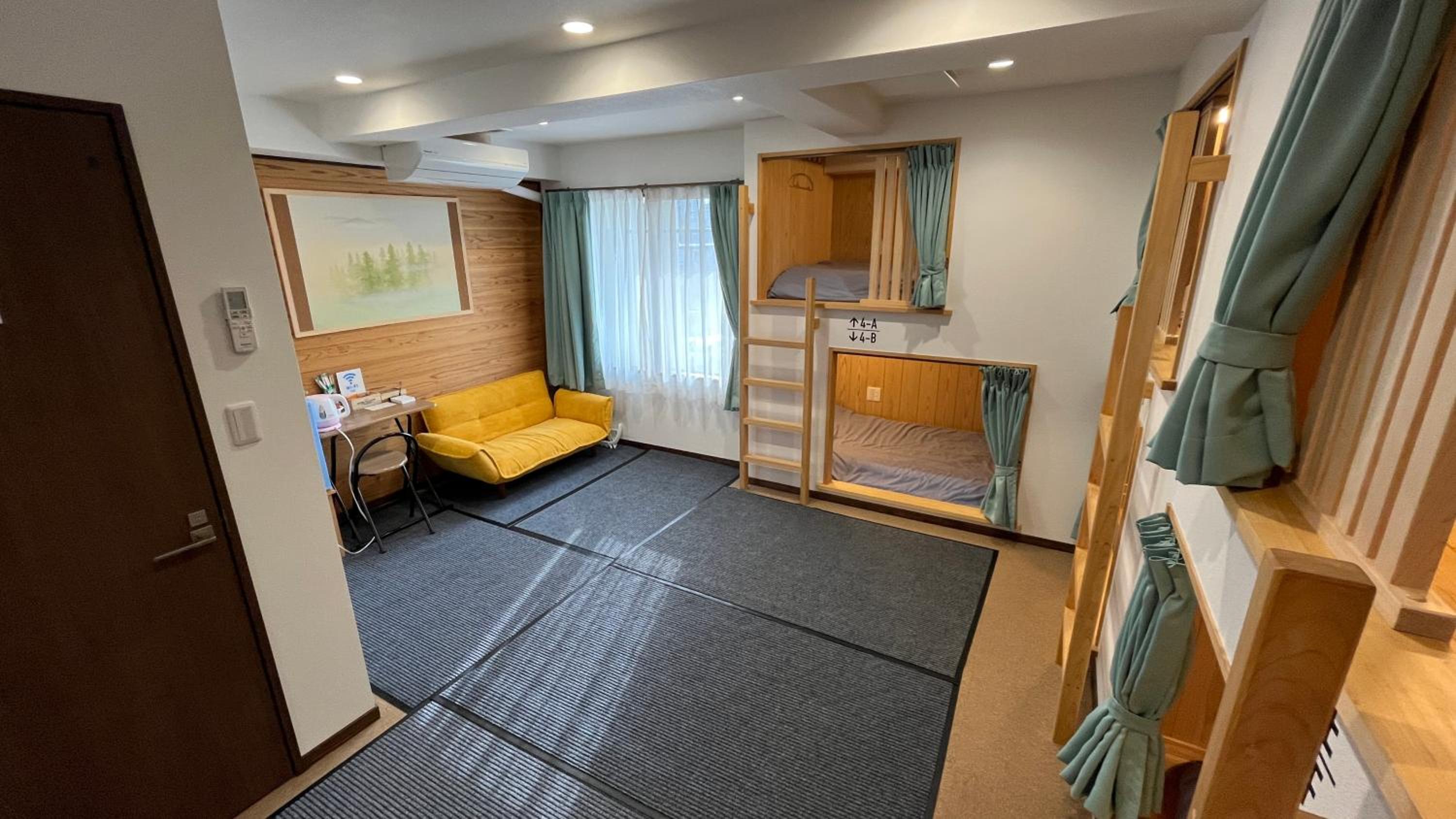 Bunk Bed in Female Dormitory Room