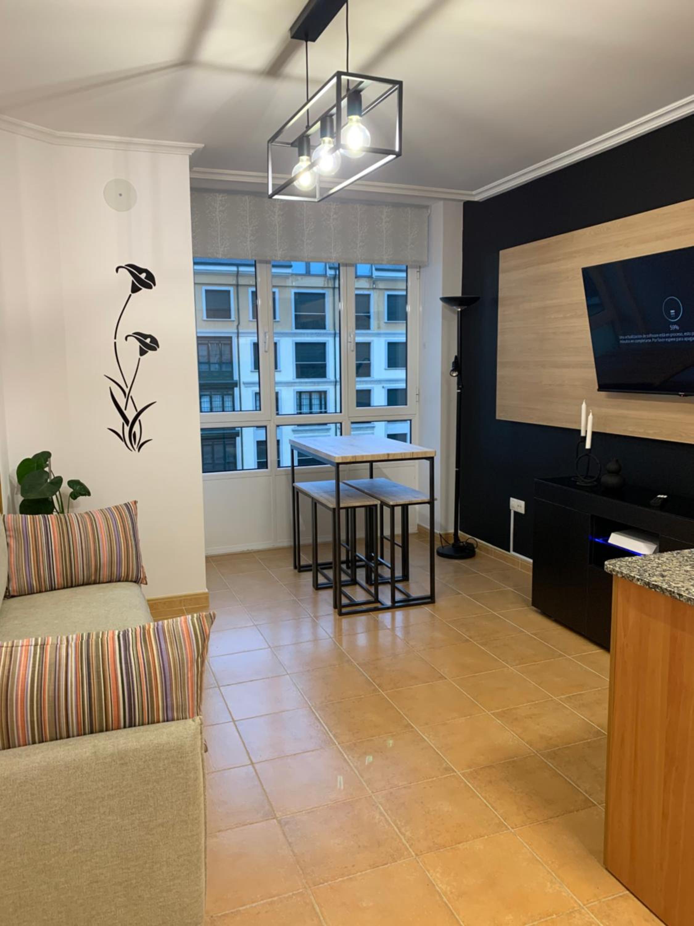 Apartamento de dos habitaciones