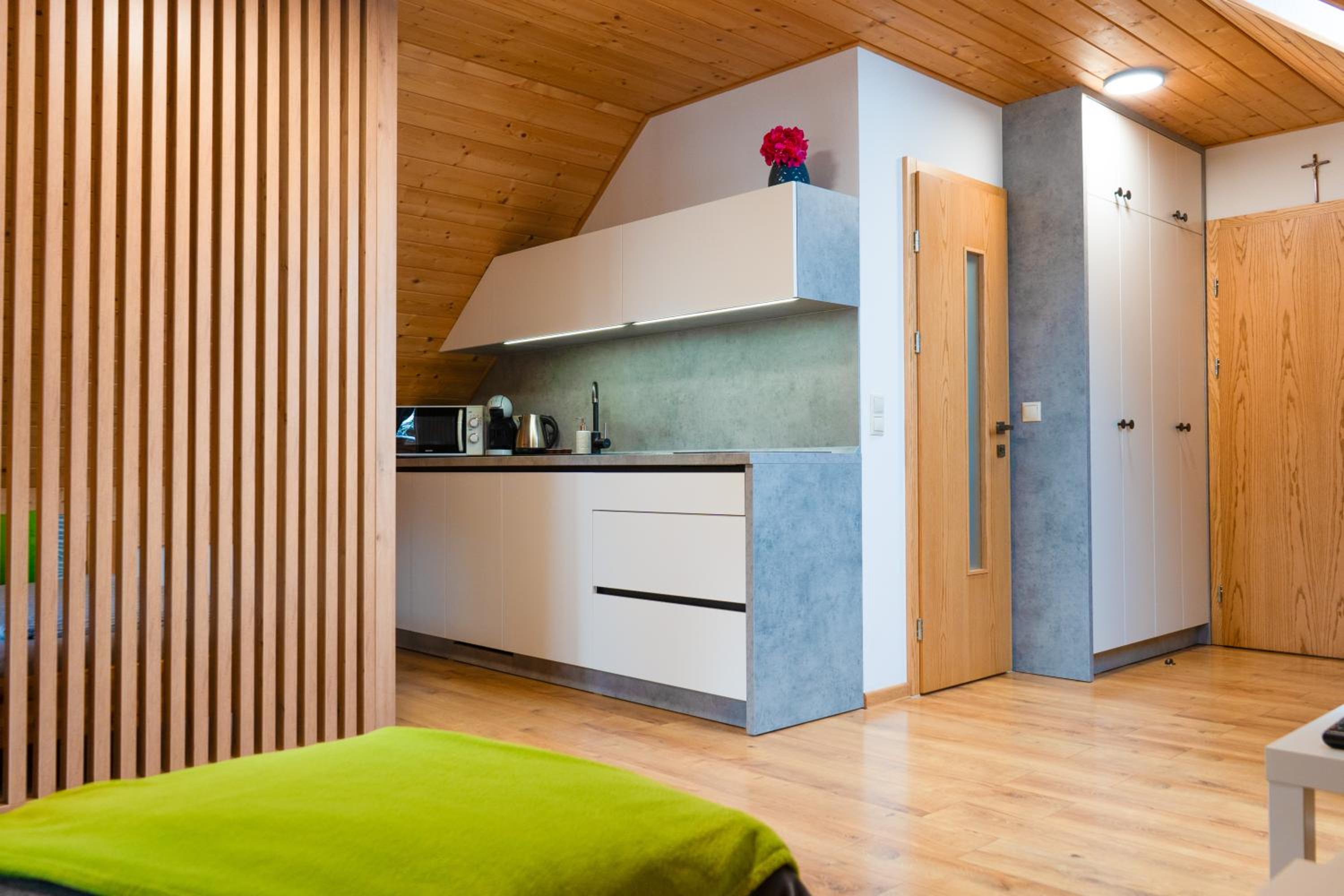 Studio with Balcony