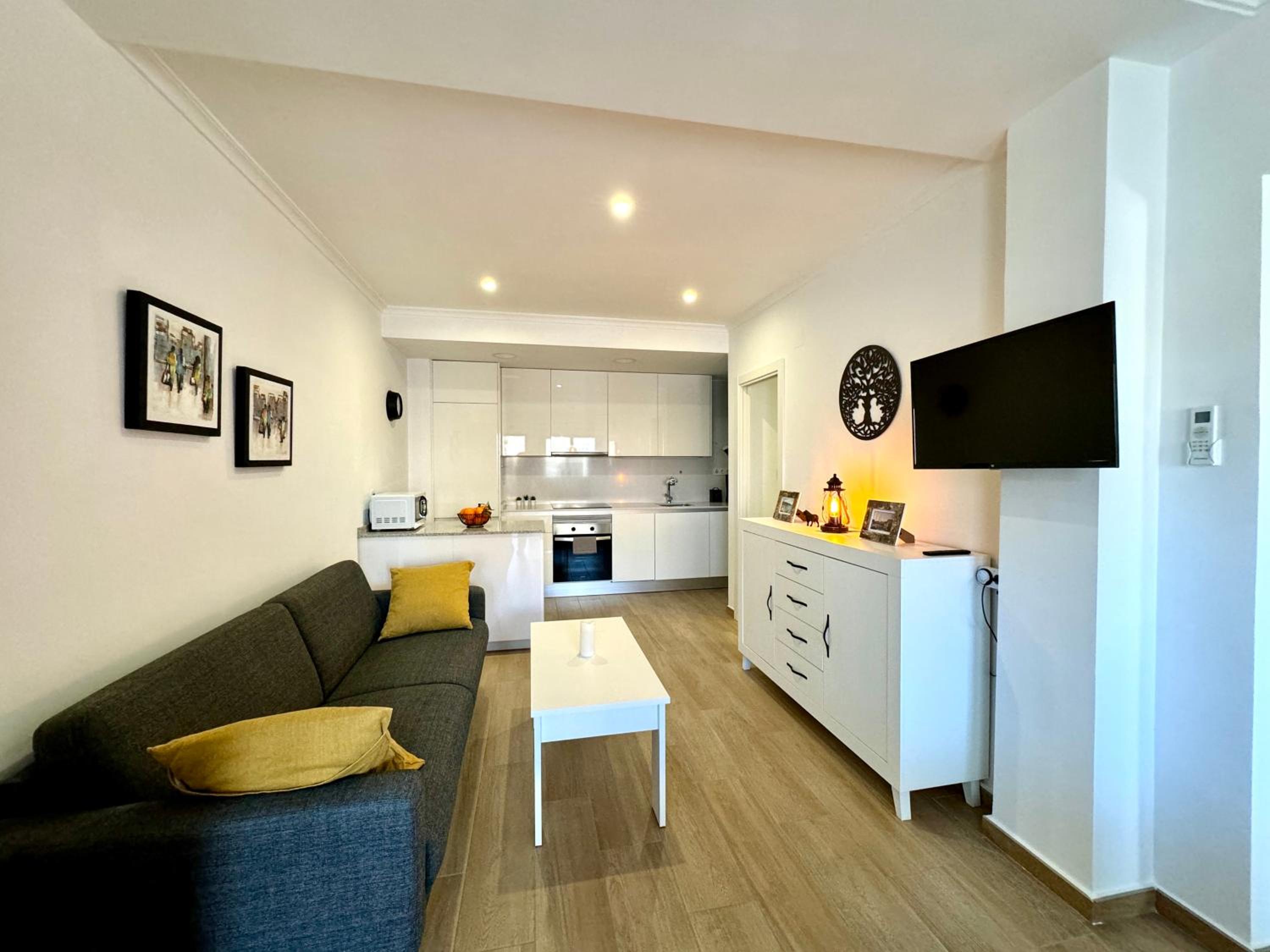 Apartamento de dos habitaciones