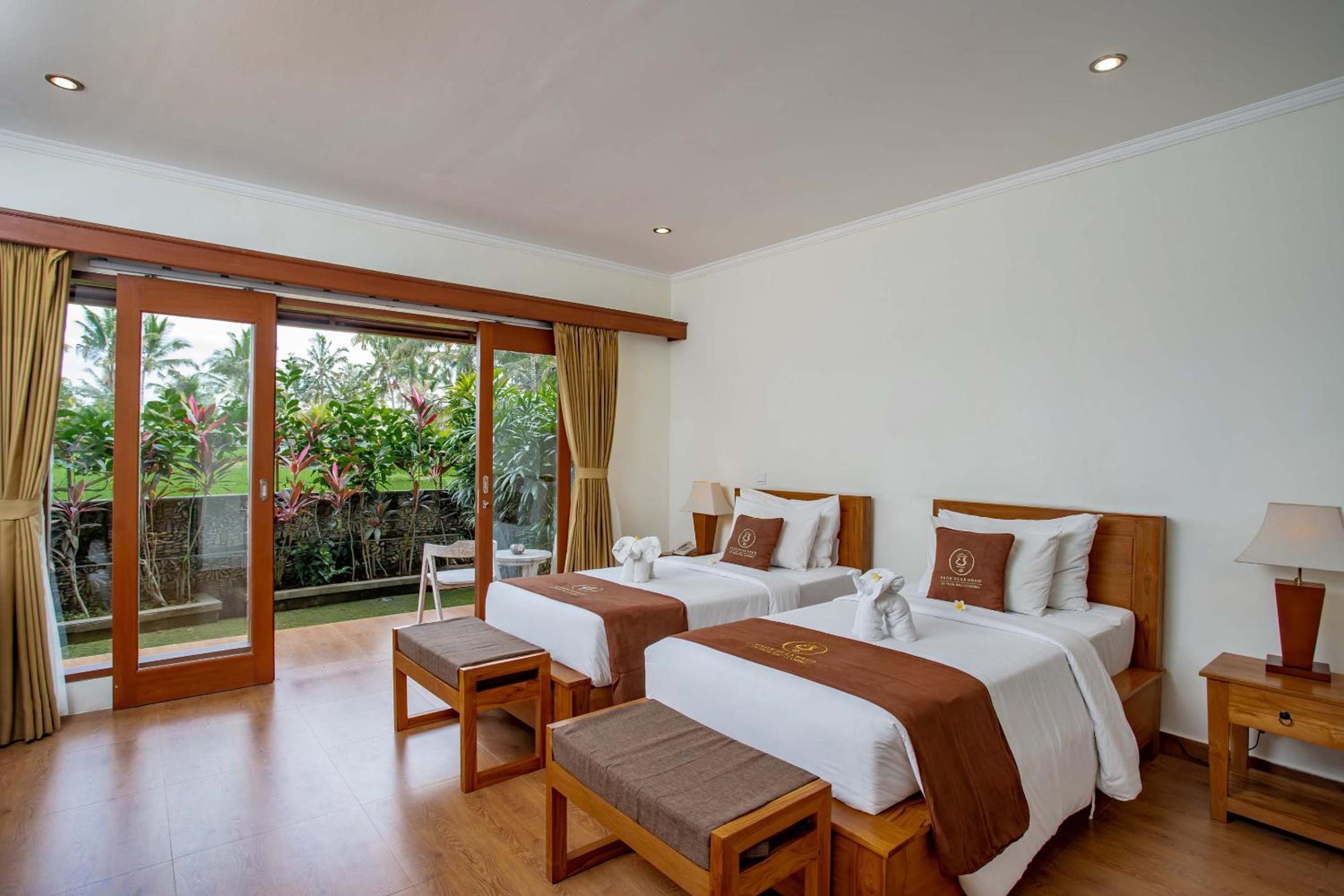 Deluxe Room Balcony with Rice Field View - Photo 1