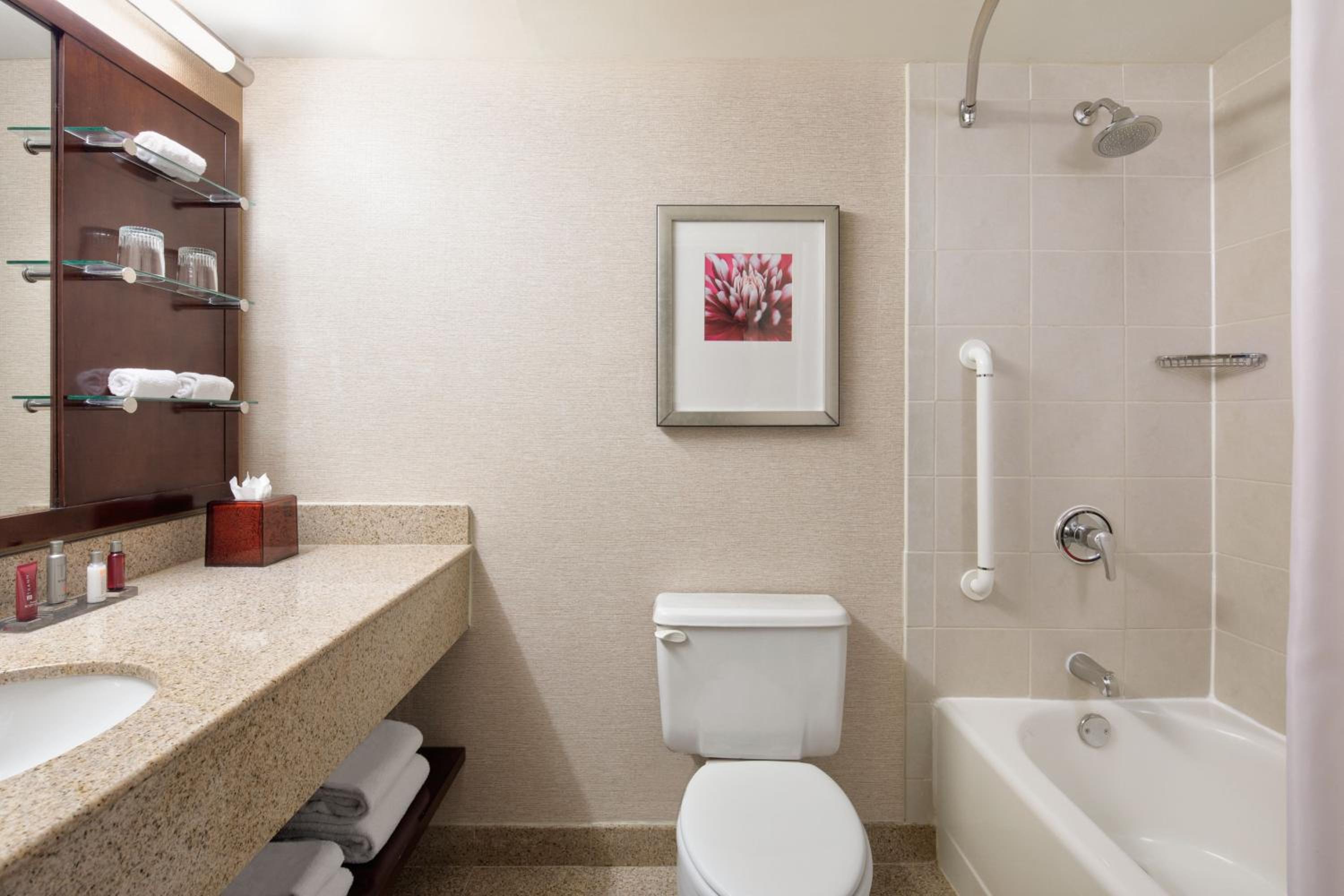 Guest Room 2 Doubles, Guest room, 2 Double (Mobility &amp; Hearing Accessible w/ Roll-in Shower) photo 3