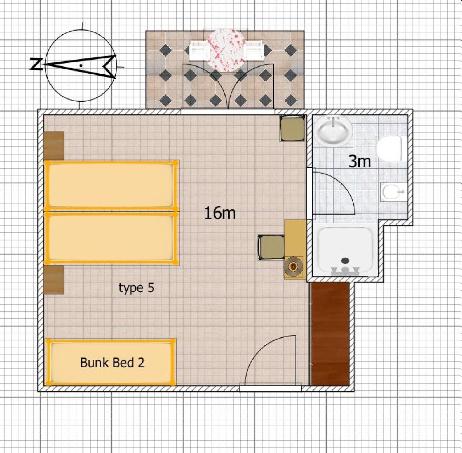 Quadruple Room with Balcony and Partial Sea View - Photo 11