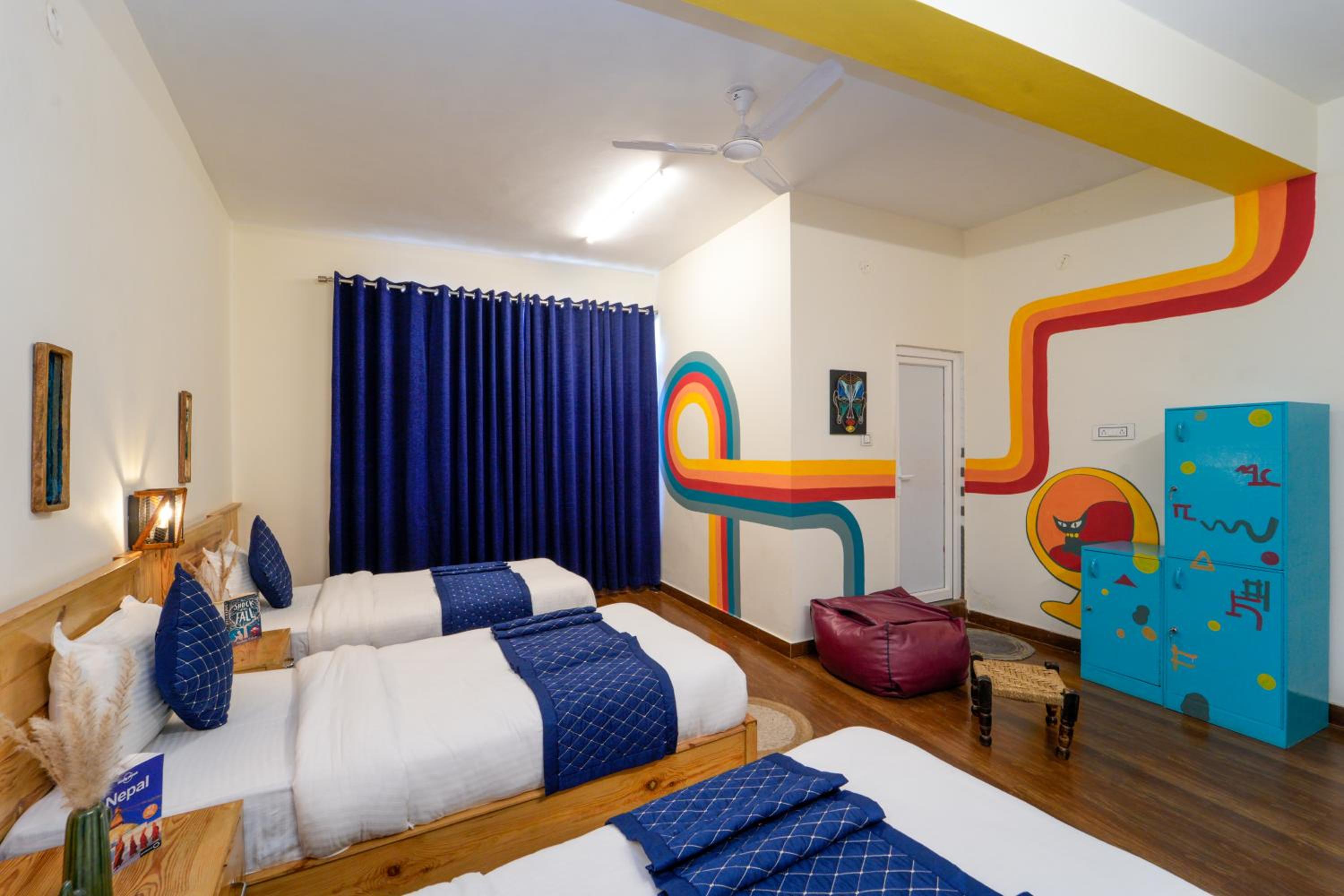Single Bed in Dormitory Room
