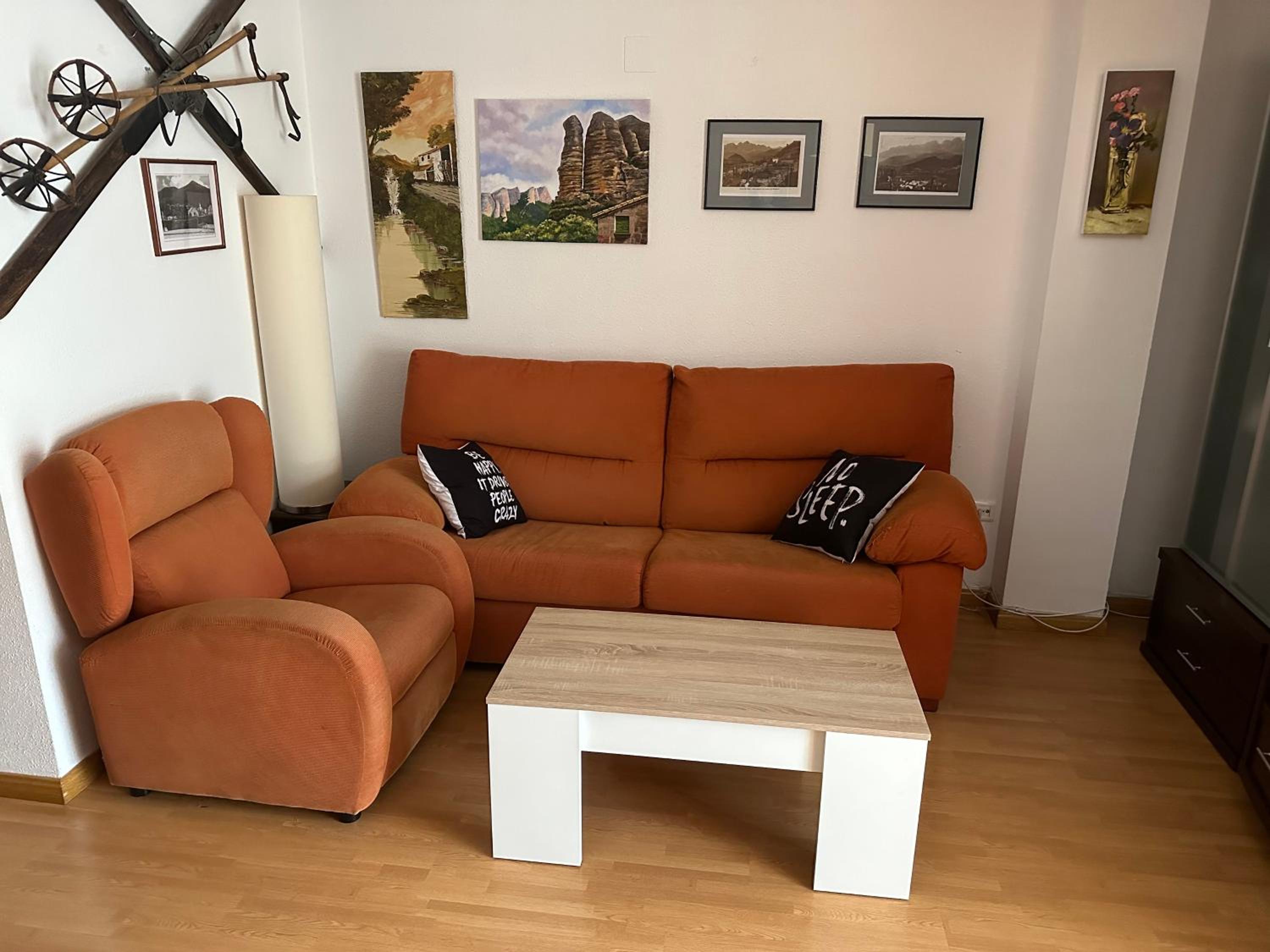 Apartamento de dos habitaciones