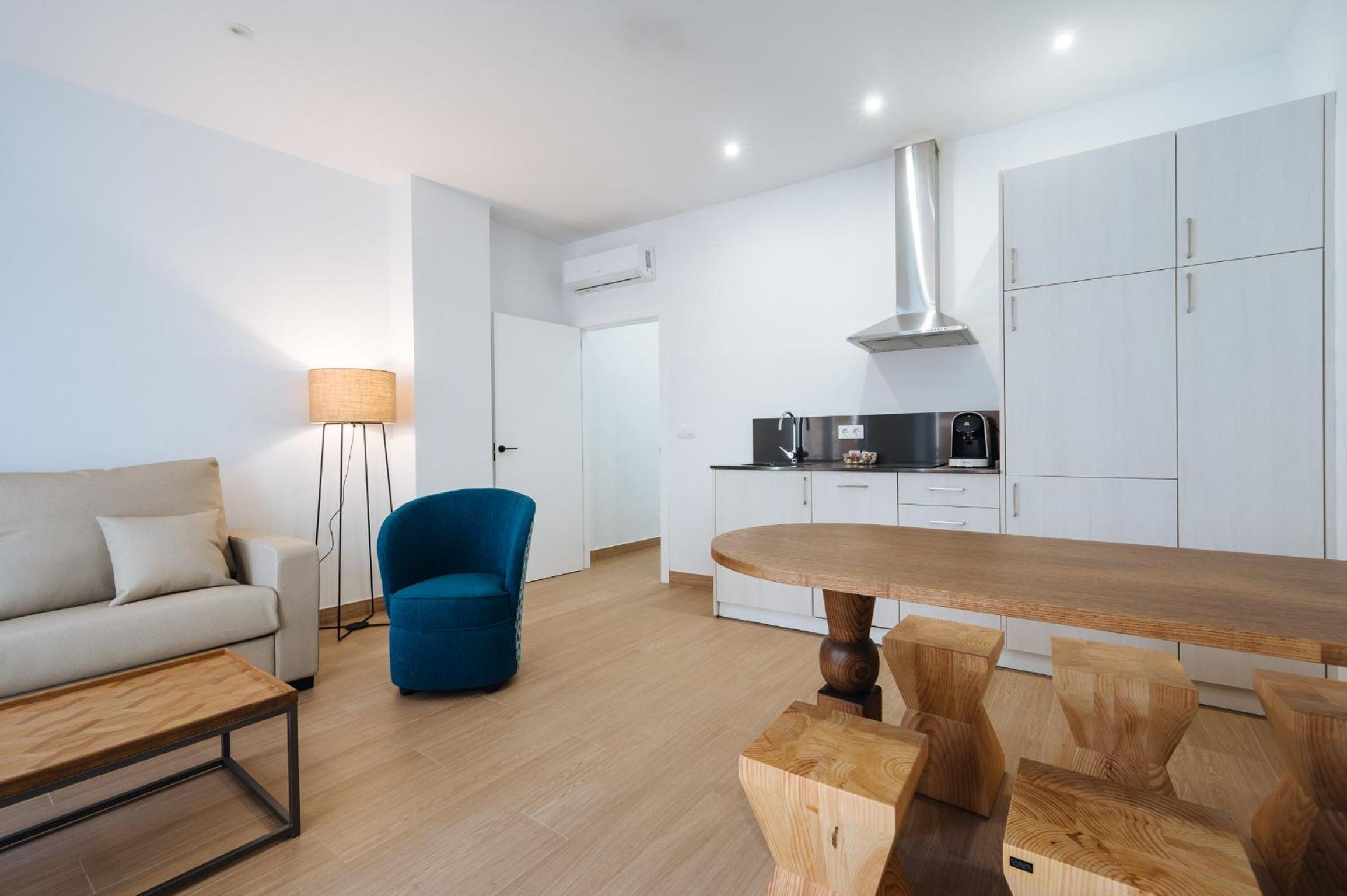 Apartamento de dos habitaciones