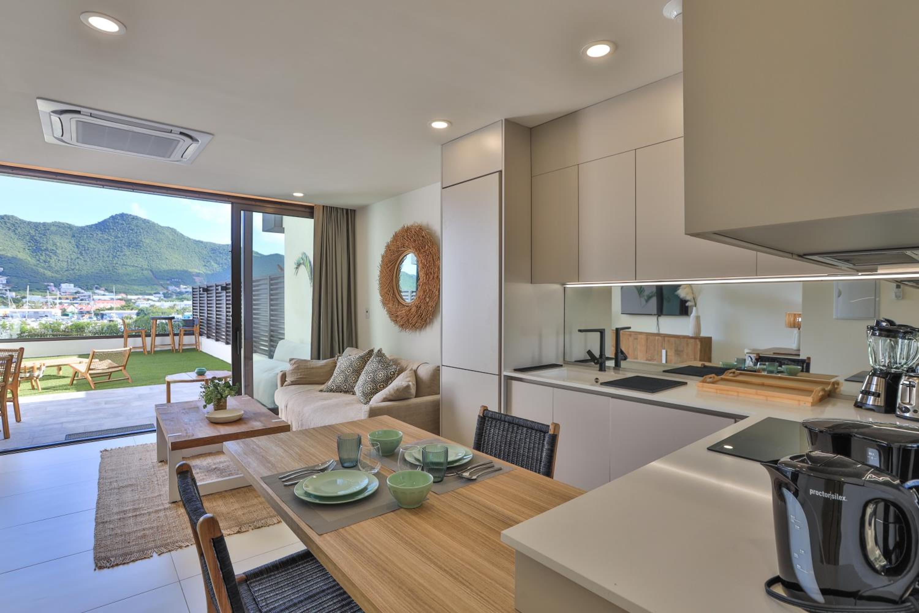 One-Bedroom Apartment with Garden
