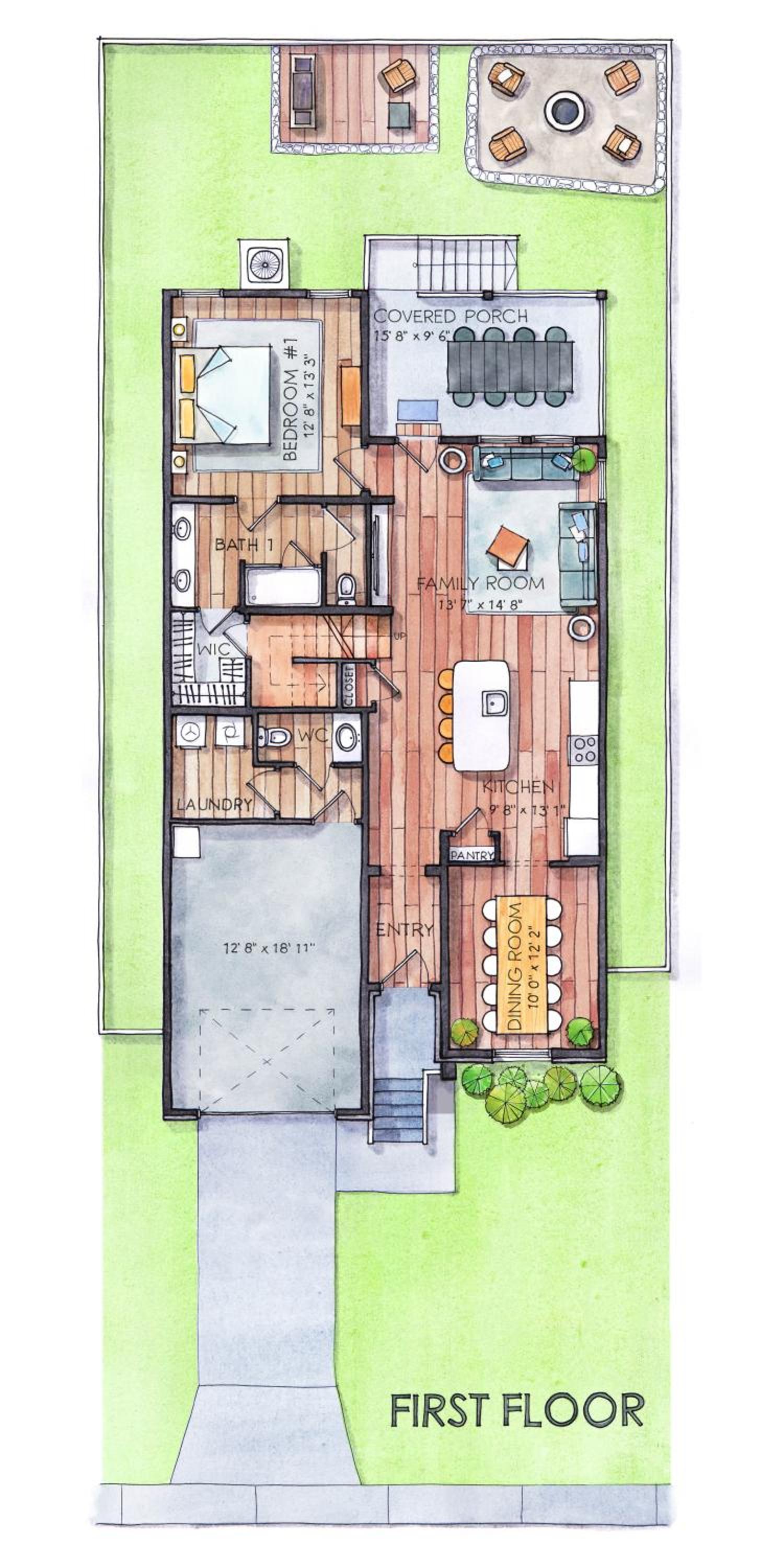 Four-Bedroom House photo 2