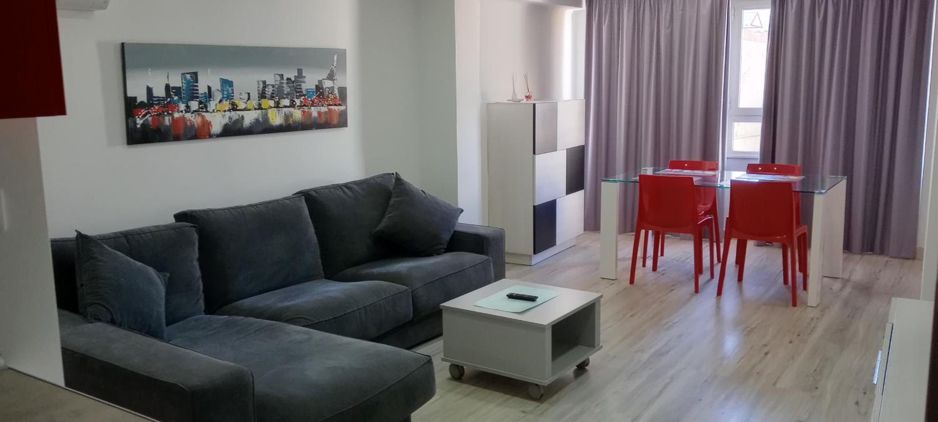 Apartamento de dos habitaciones