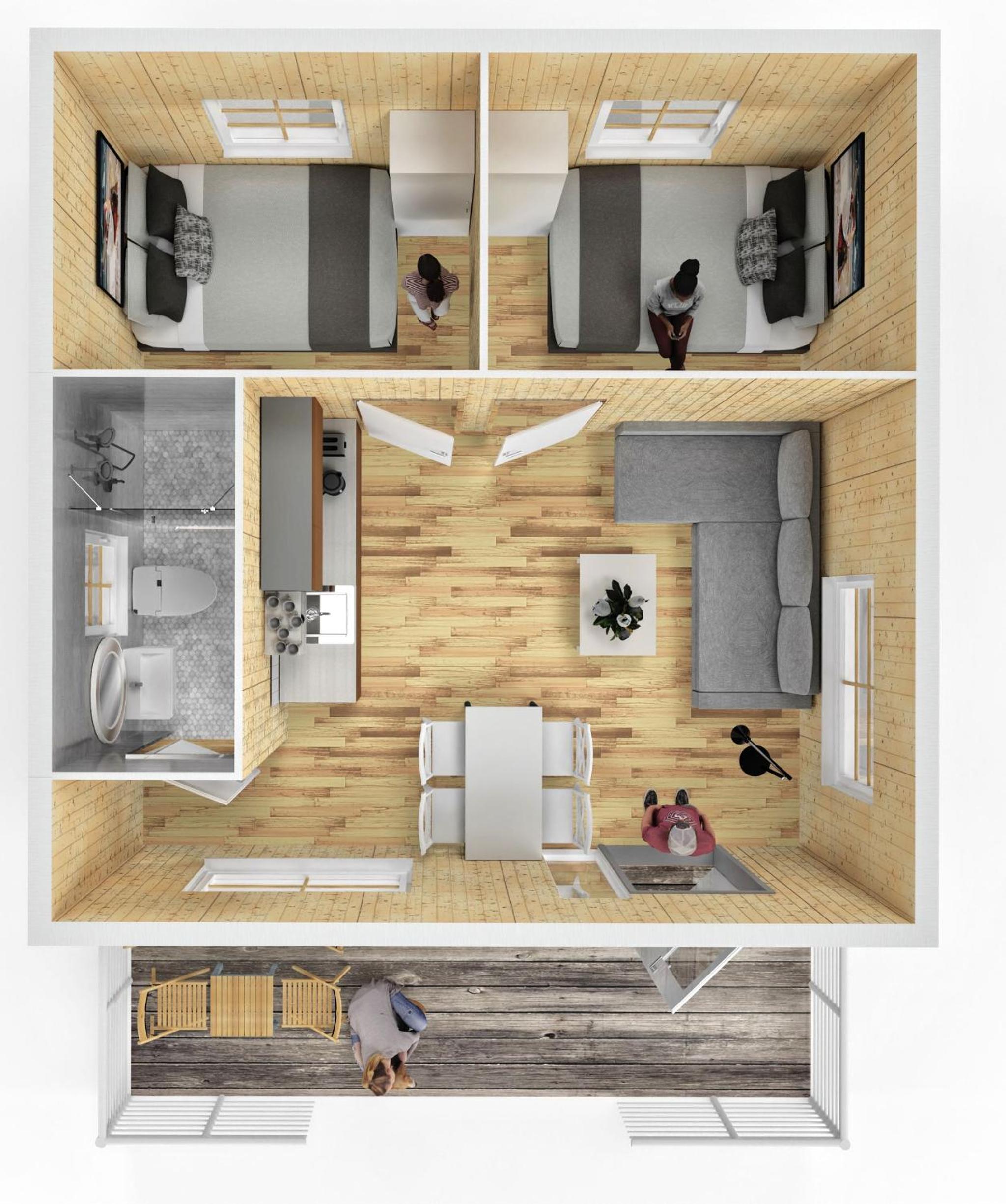 Two-Bedroom Chalet photo 2