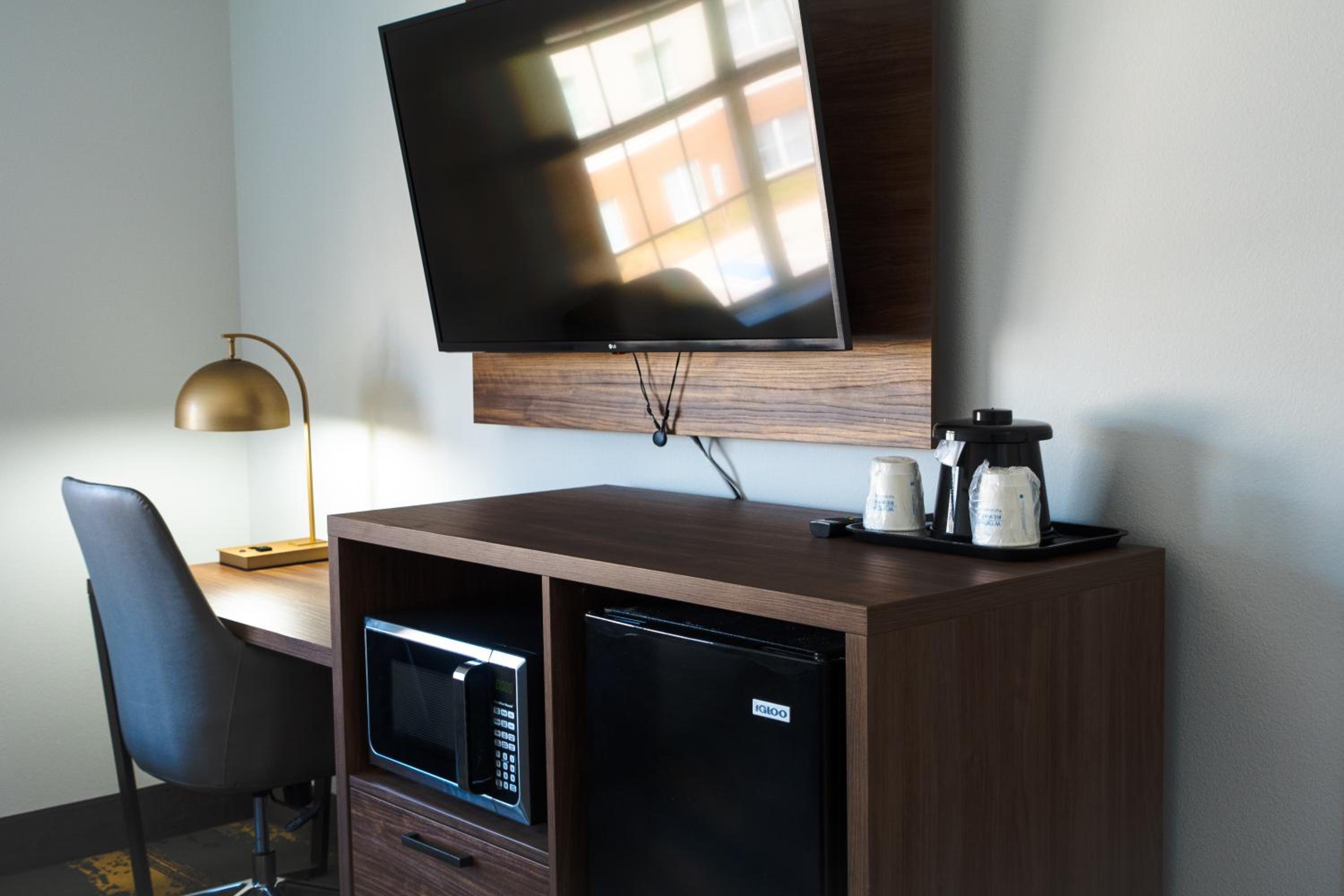 Queen Studio Suite with Roll-In Shower - Deluxe Mobility/Hearing Accessible /Non-Smoking - Photo 3