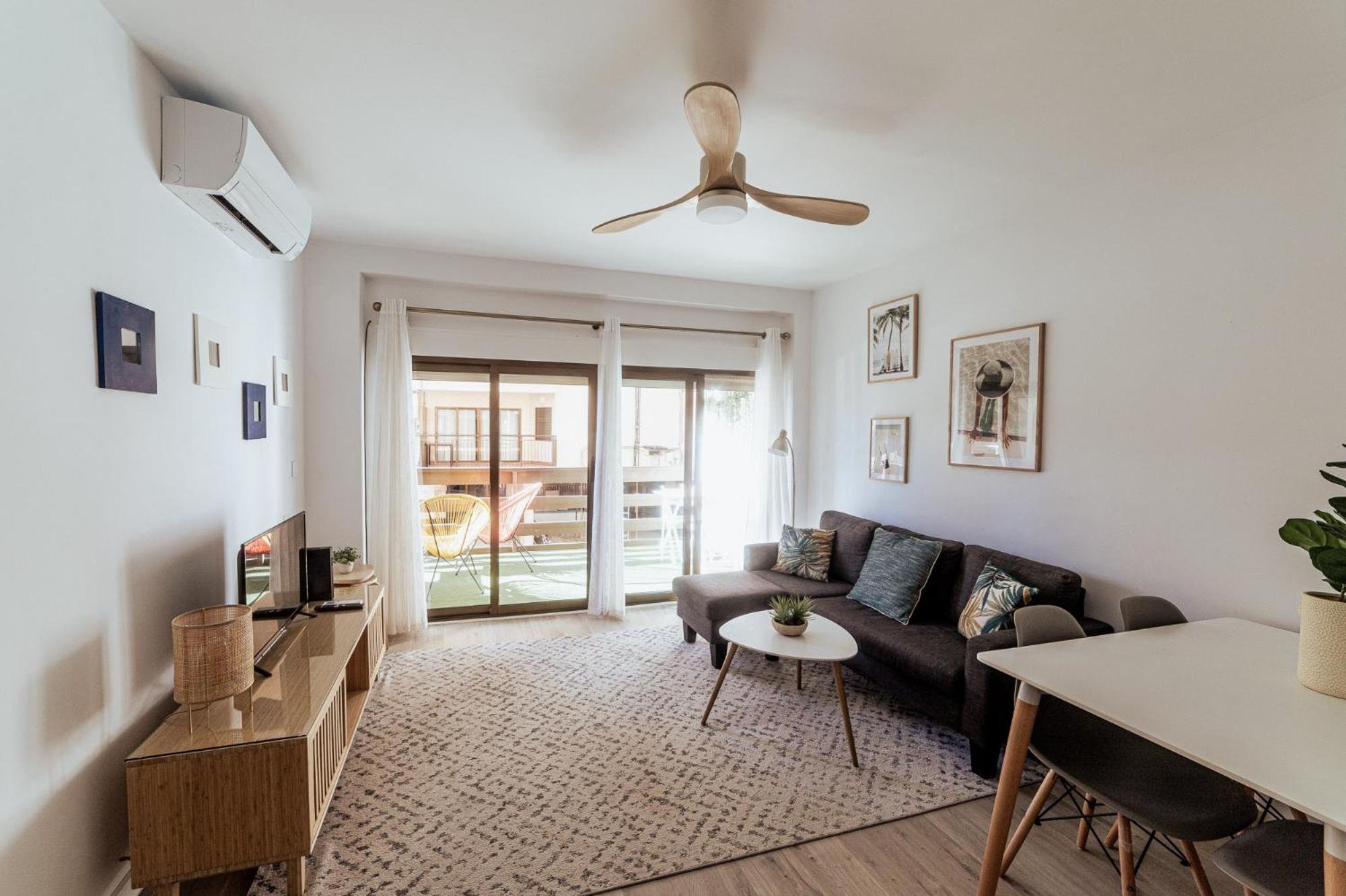 Apartamento de dos habitaciones