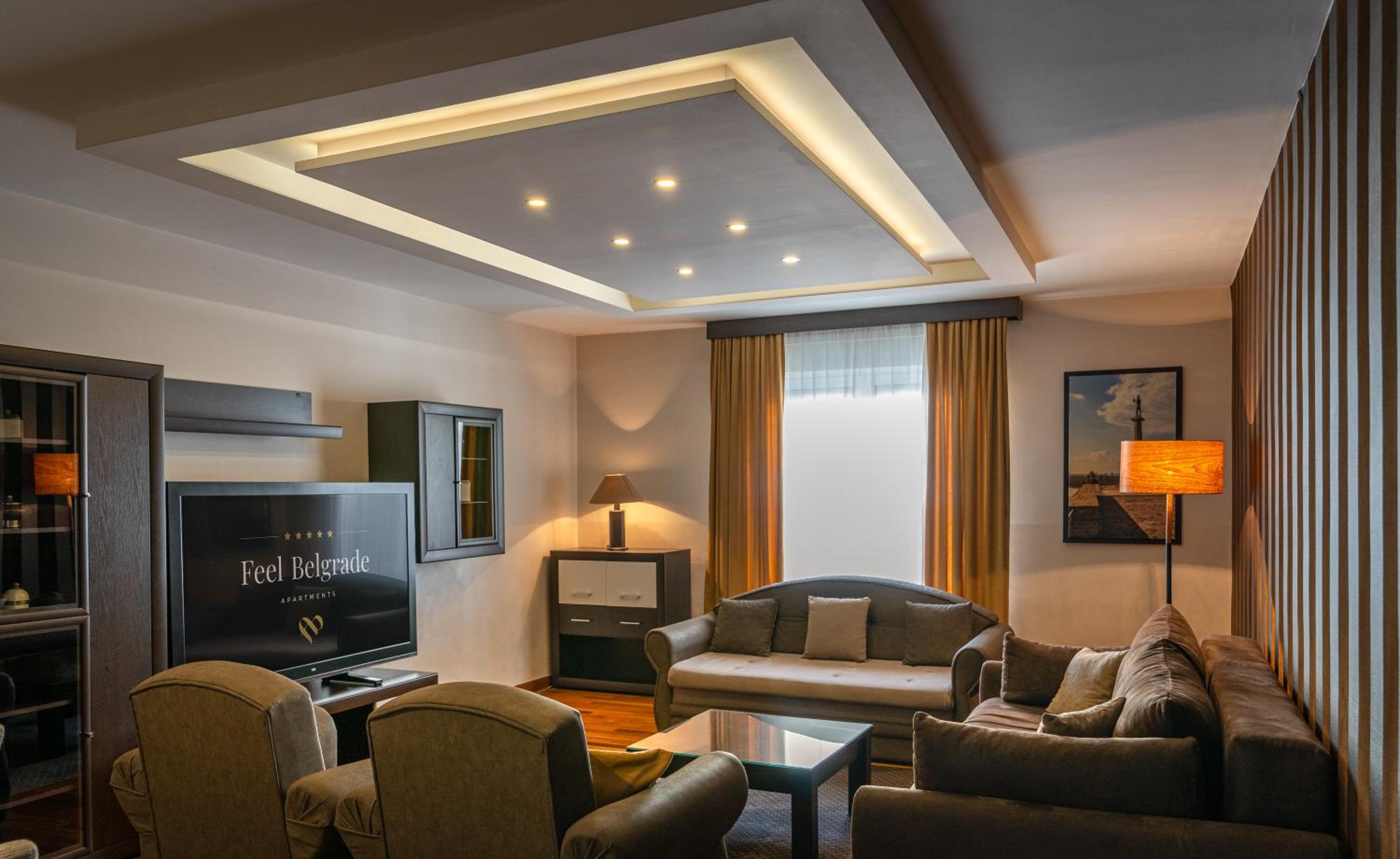 Deluxe Two-Bedroom Apartment with Terrace