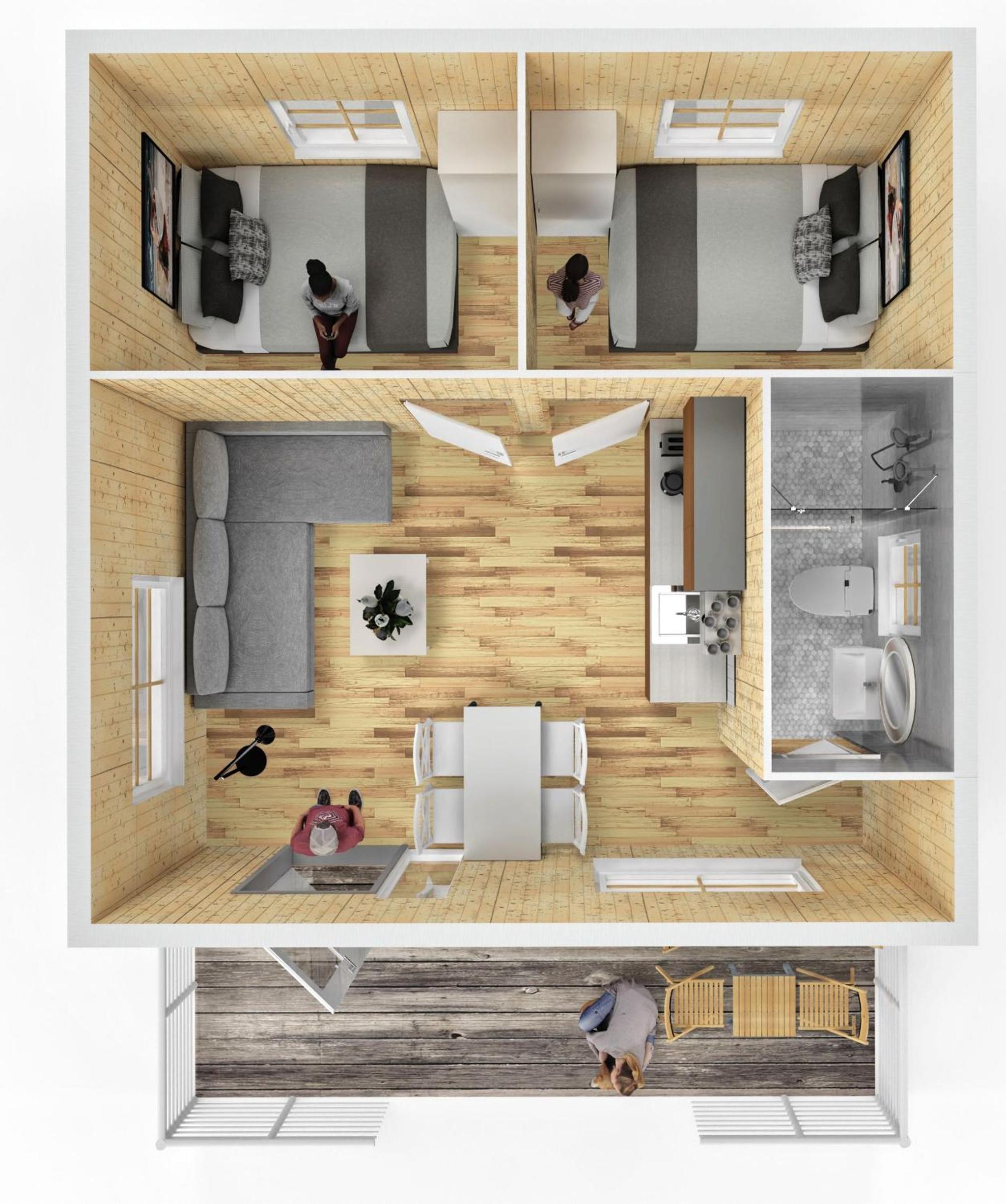 Two-Bedroom Chalet - Photo 2