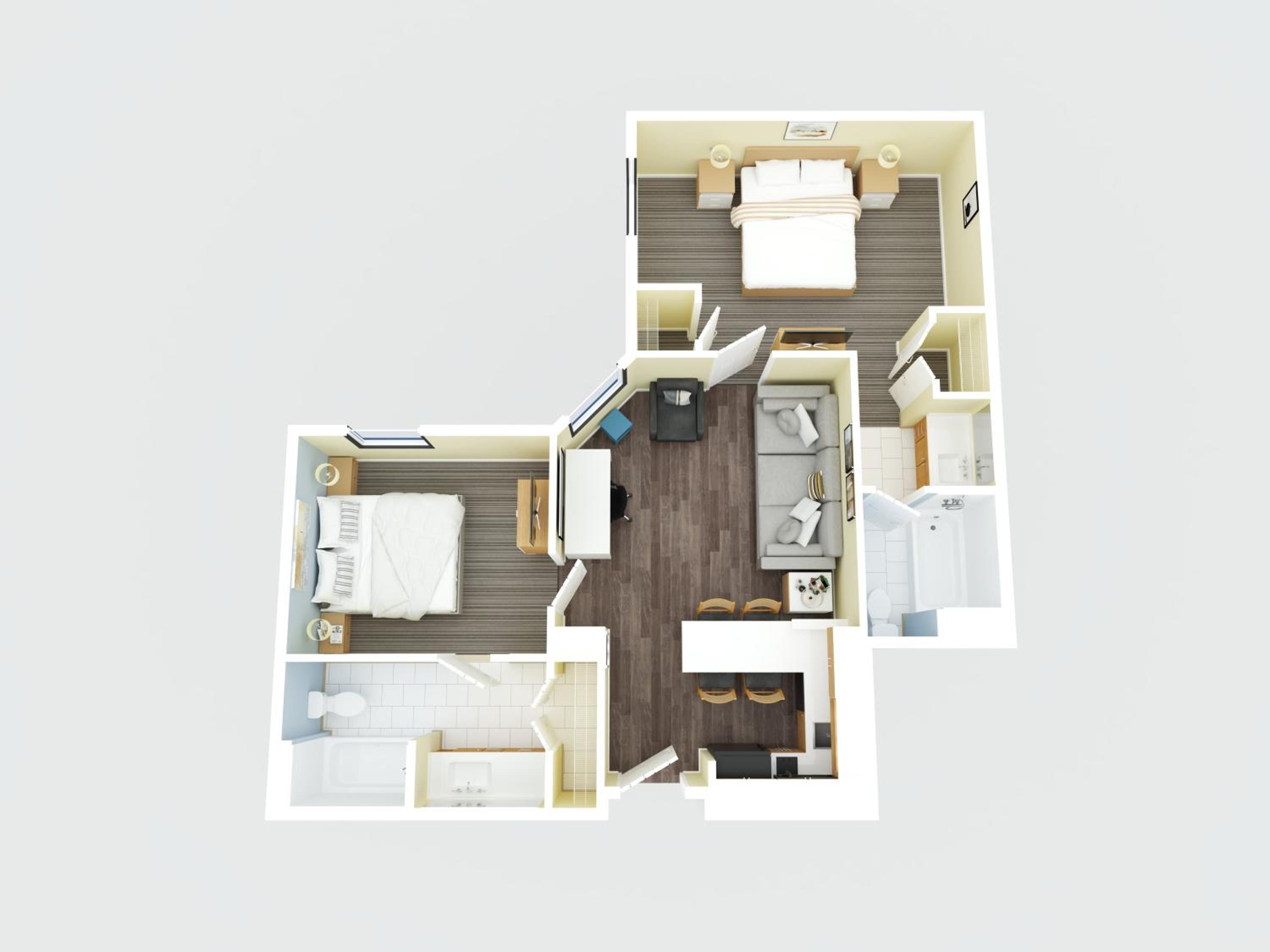 Two-Bedroom King Suite - Photo 16