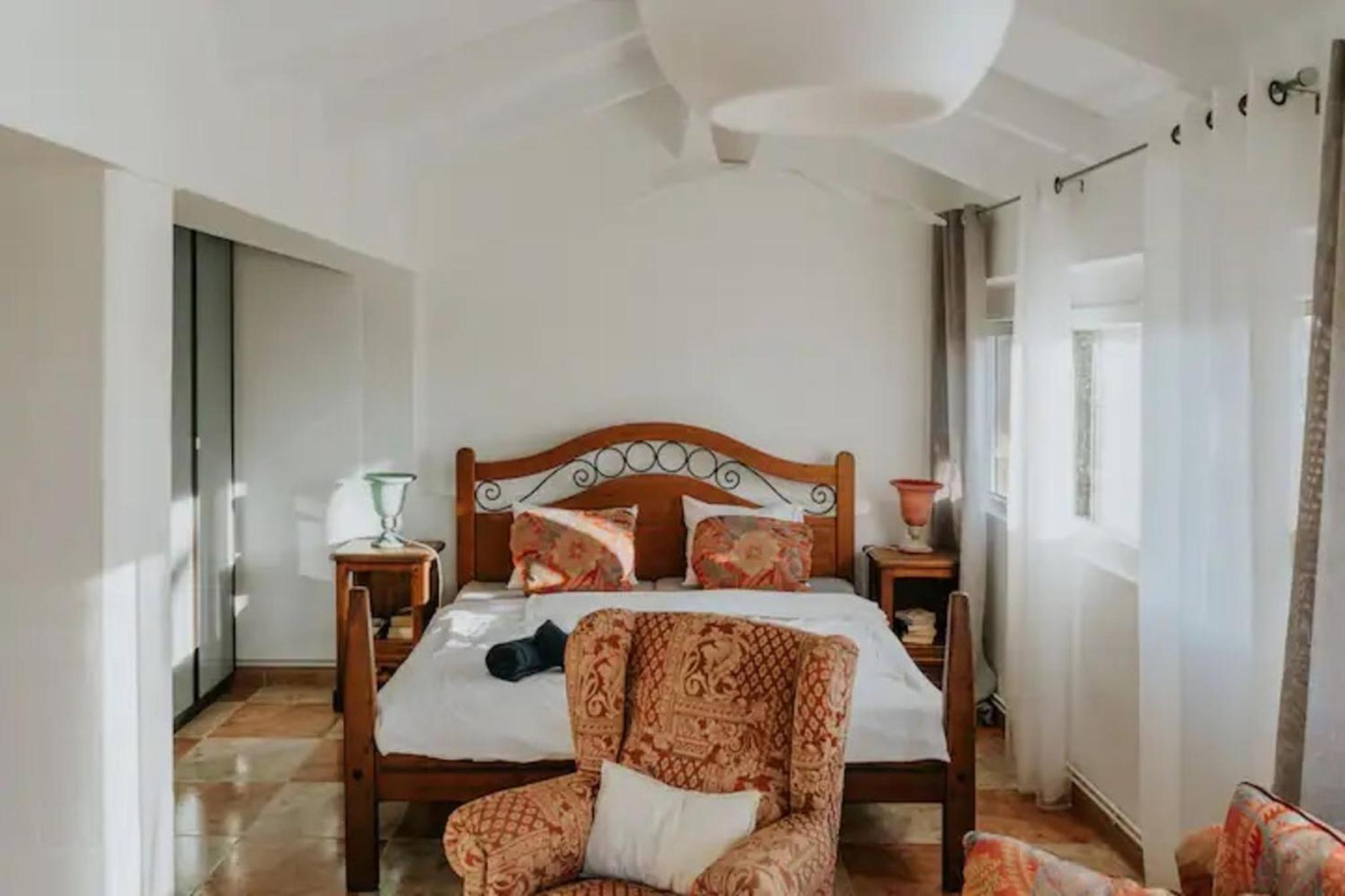 Villa con vistas al jardín