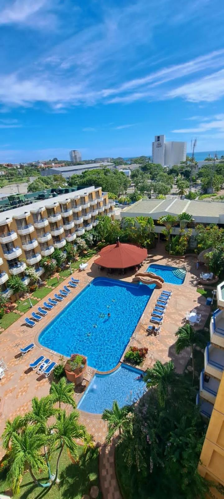 Studio with Pool View