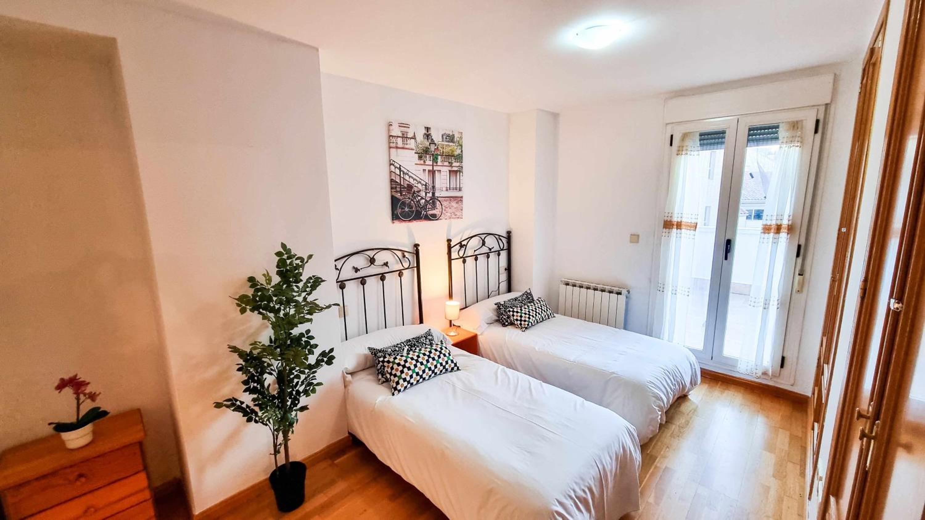 Apartamento de dos habitaciones