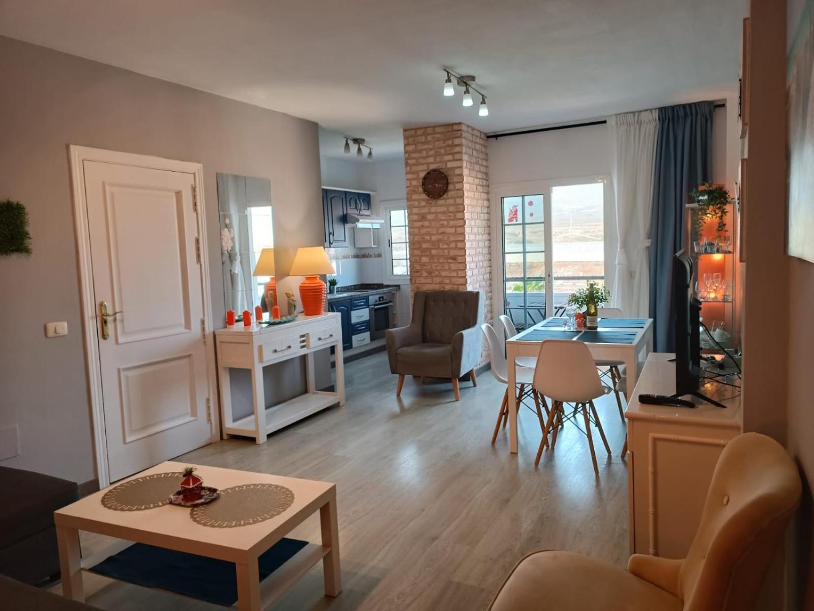 Apartamento de dos habitaciones
