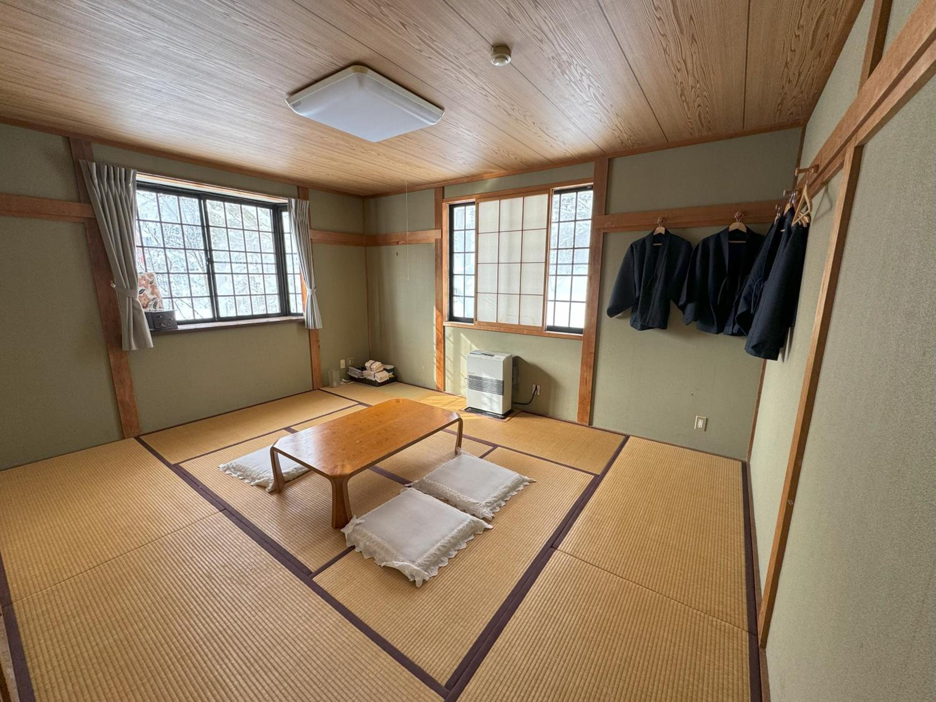 Family Room With Shared Bathroom