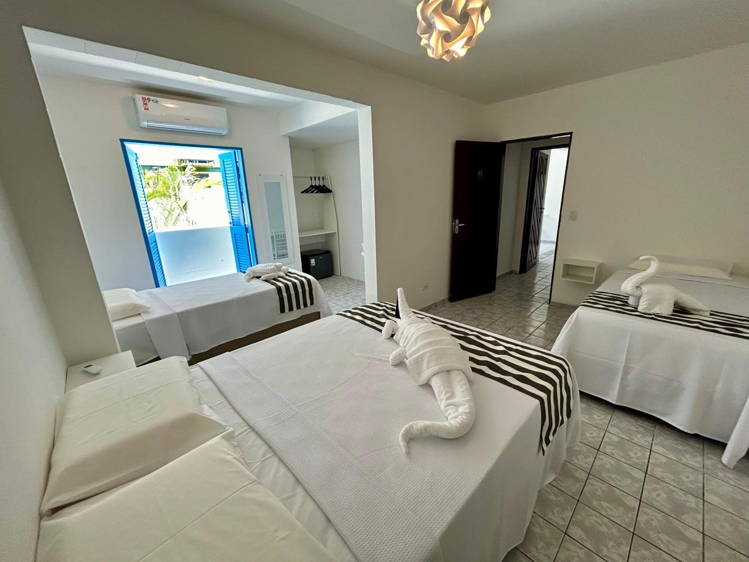 Quadruple Room with Balcony