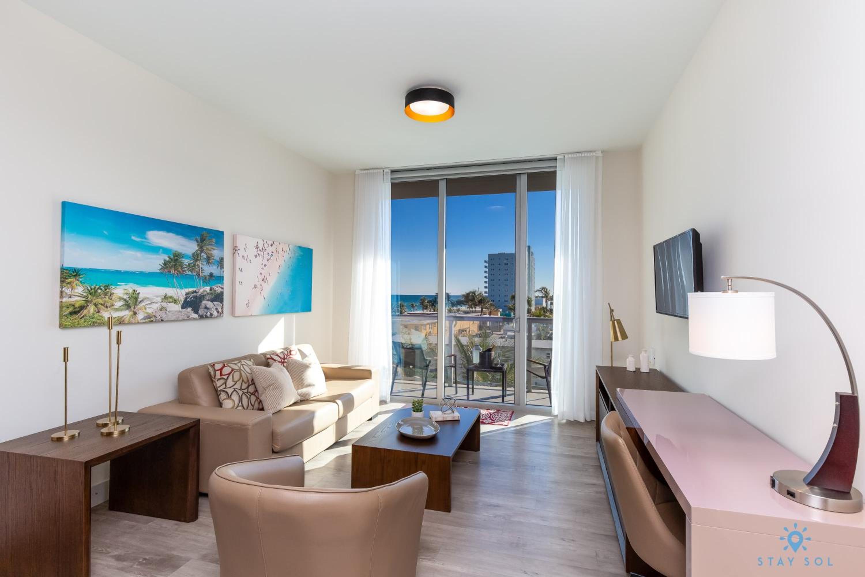 2 Bedrooms Den Balcony Ocean View