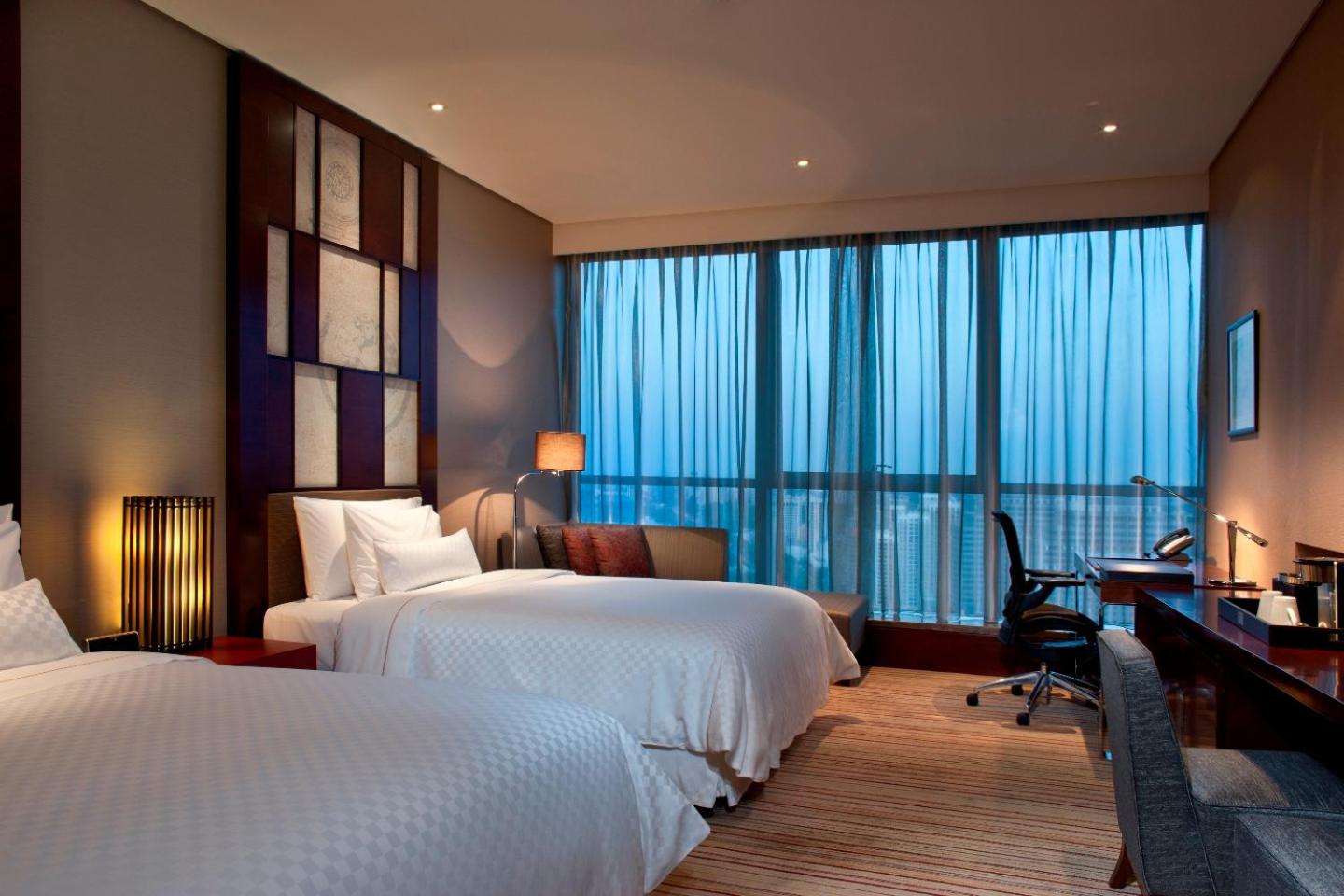 Westin Premier Twin Beds - 45 Square Yards - City view, High floor (Close to Pop Mart Paradise, in-house guests enjoy 50% discount on dining at Seasonal Taste)