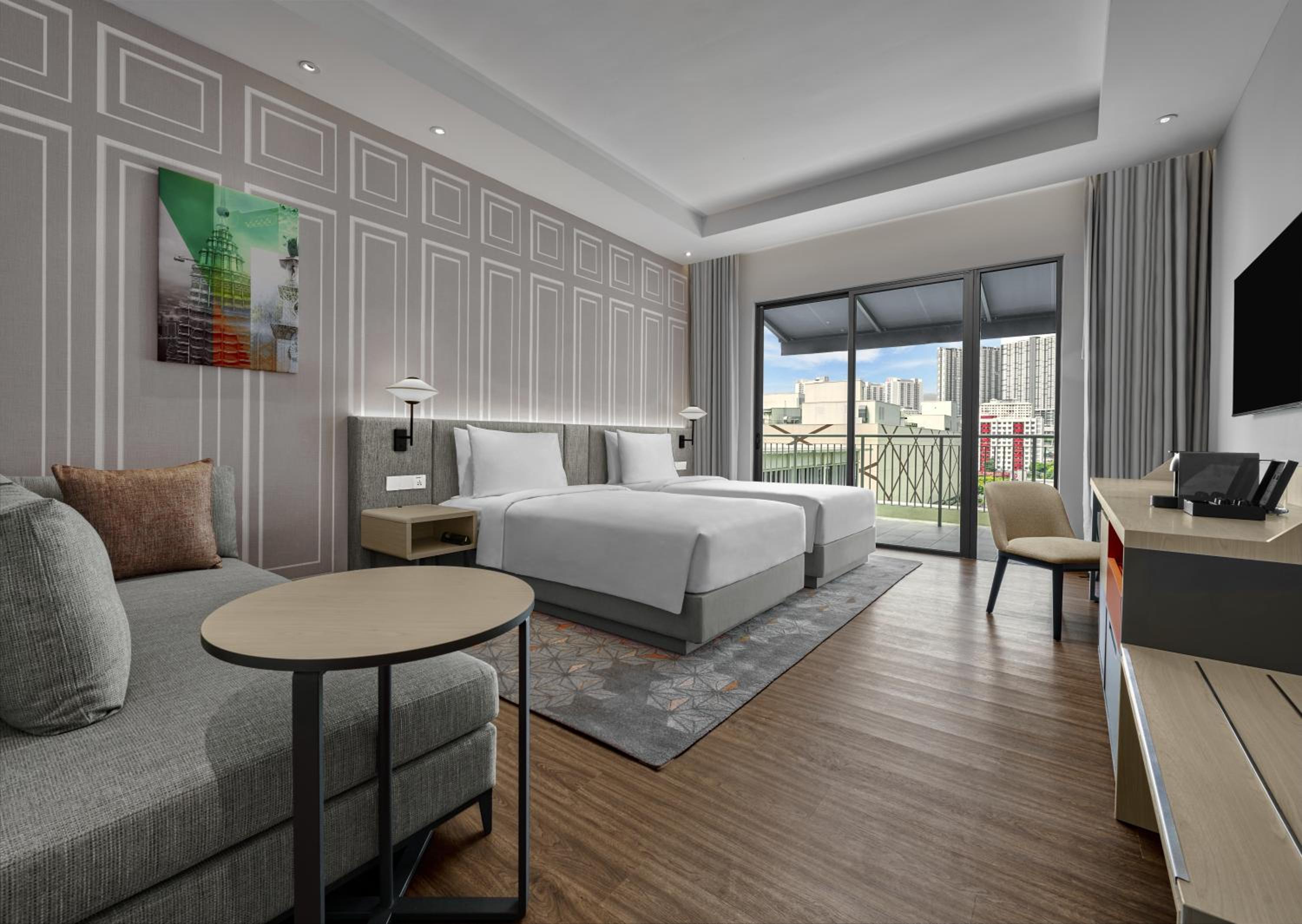 Twin Room with Balcony