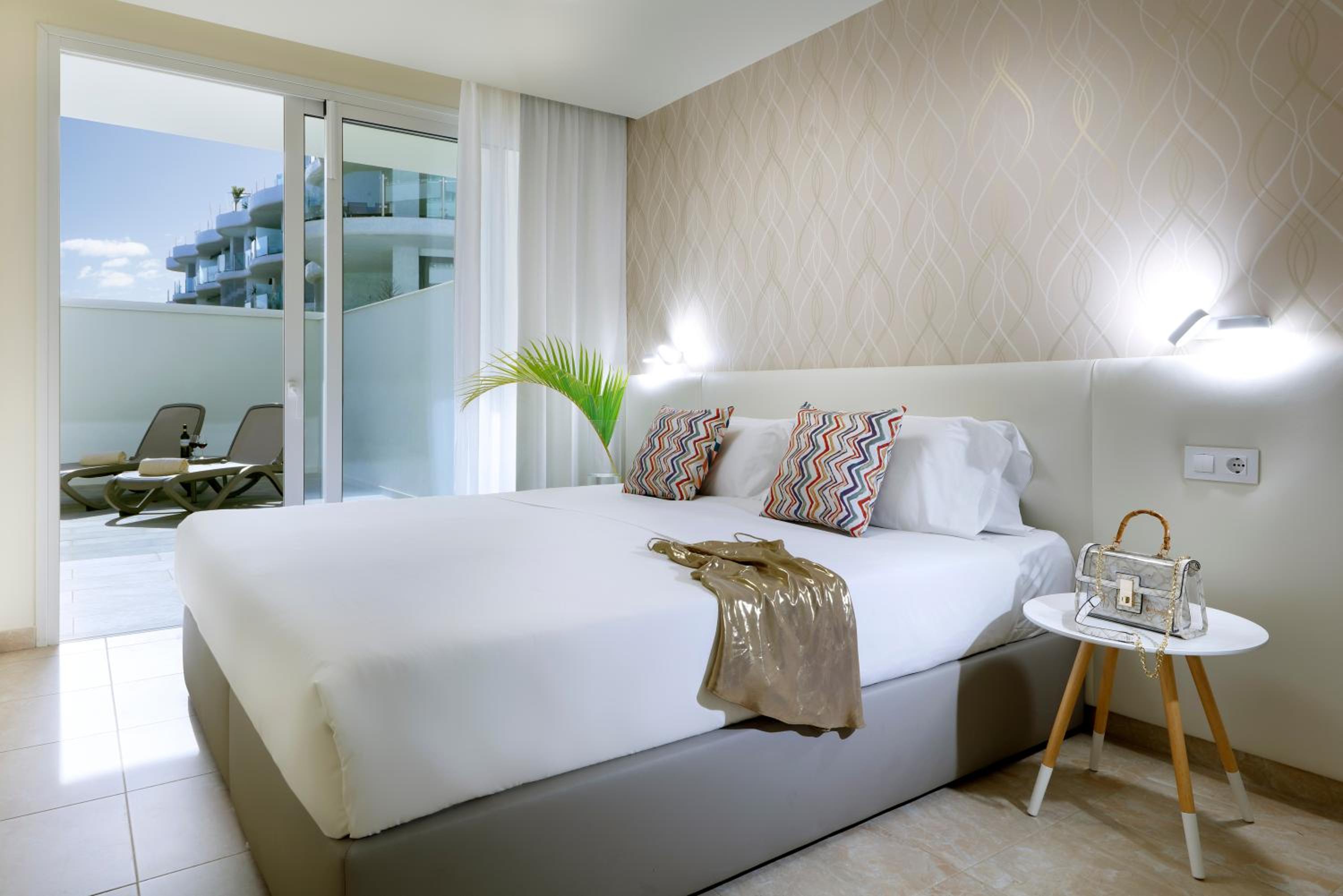 Apartamento de una habitación con terraza