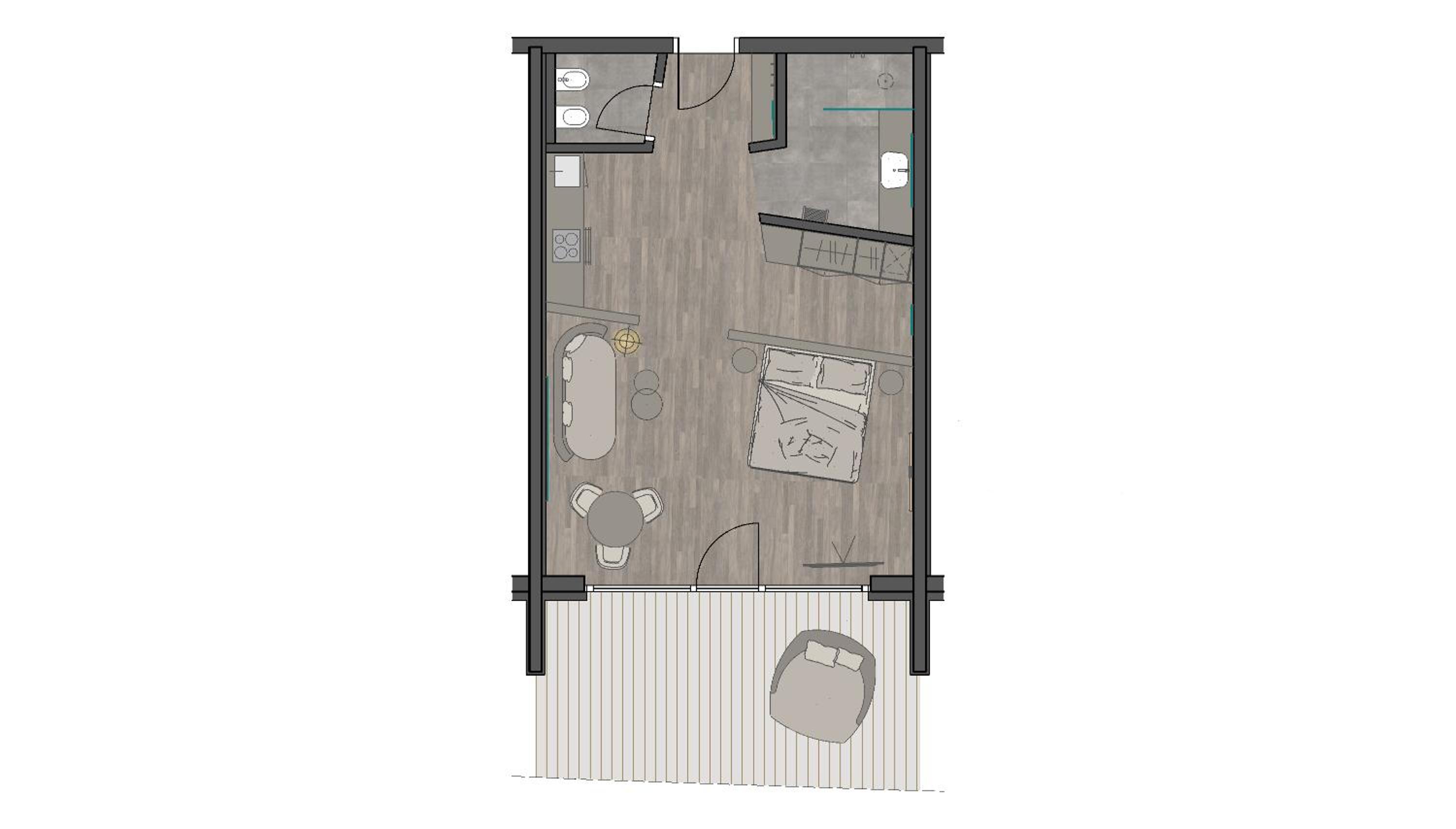 Loft with Garden photo 2