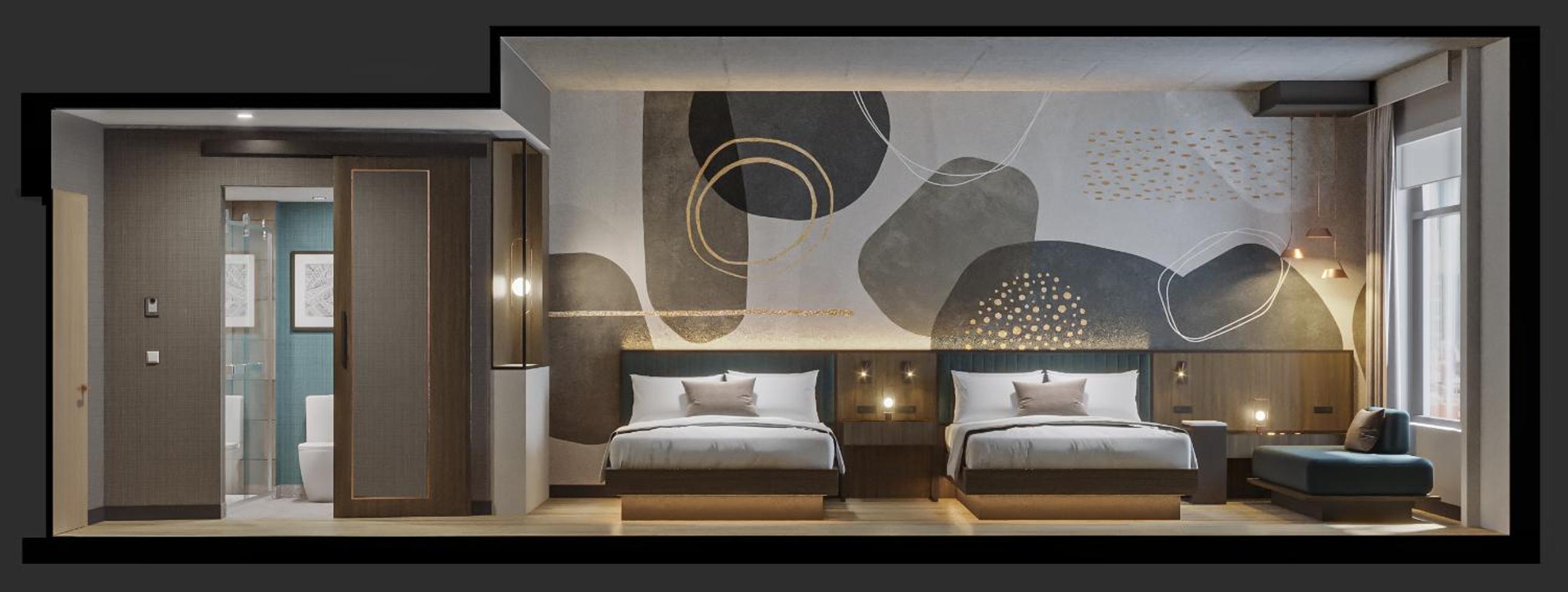 Queen Room with Two Queen Beds City View  - Photo 4