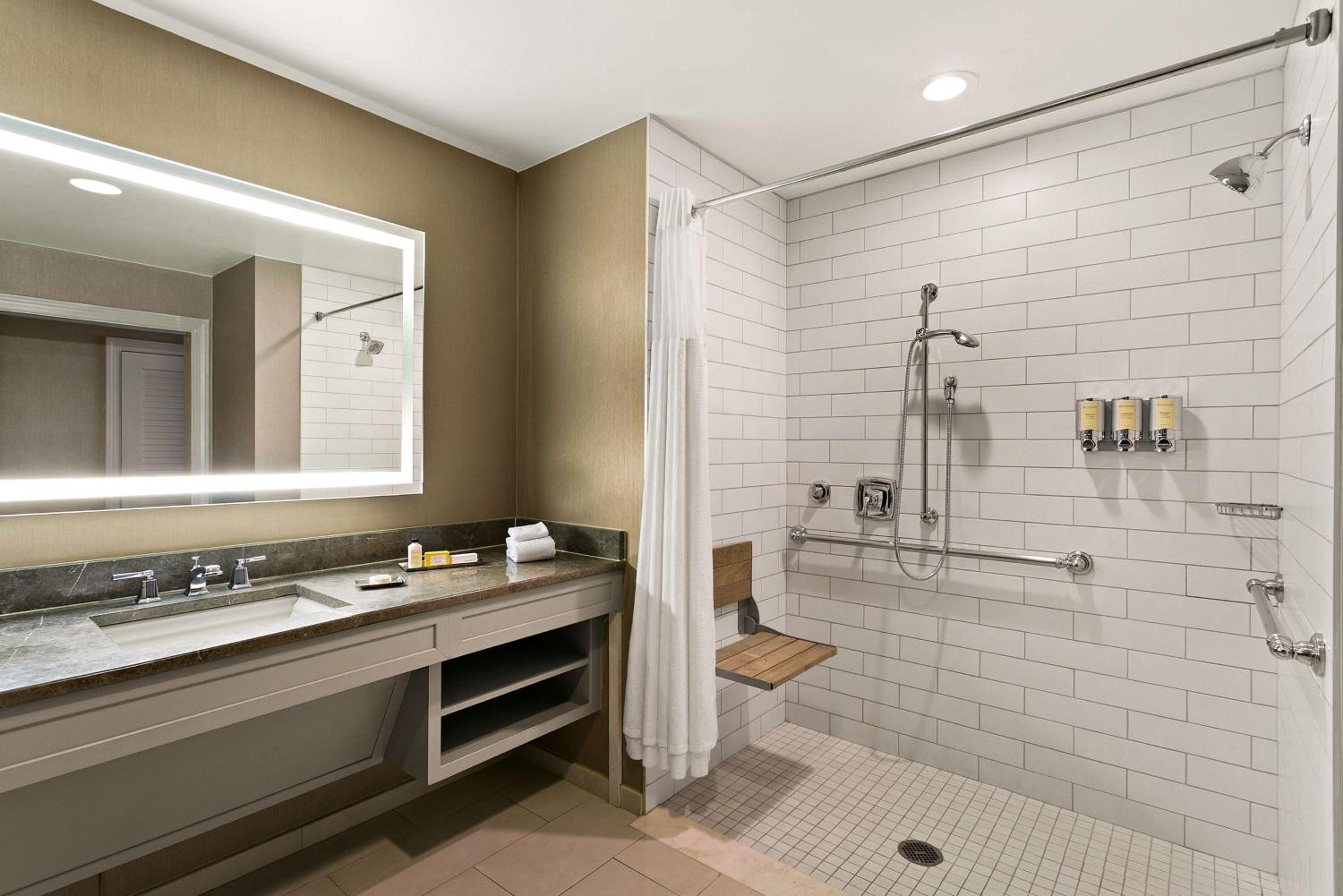 Mobility/Hearing Accessible-Deluxe King with Roll-In Shower - Photo 3