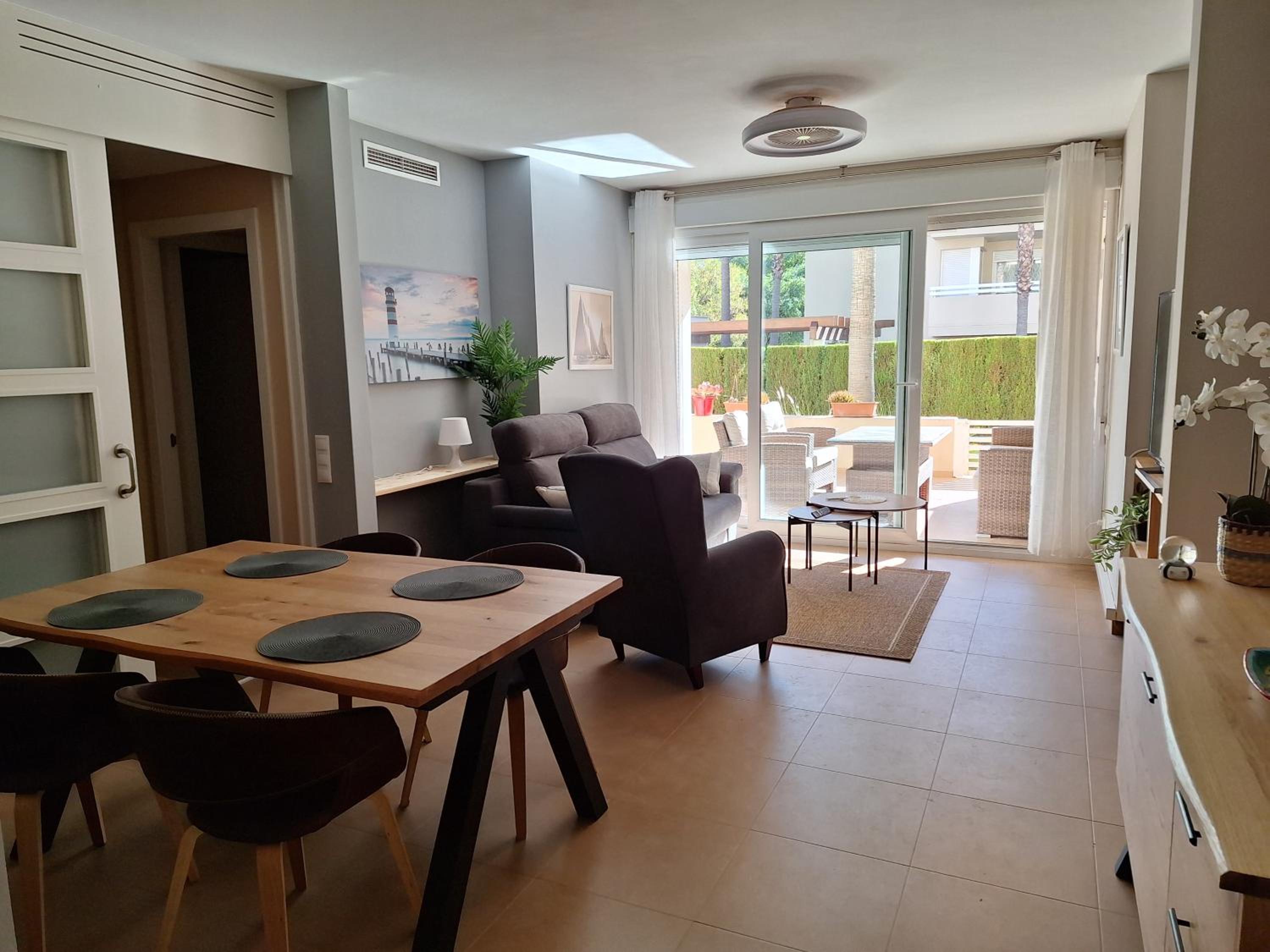 Apartamento de dos habitaciones
