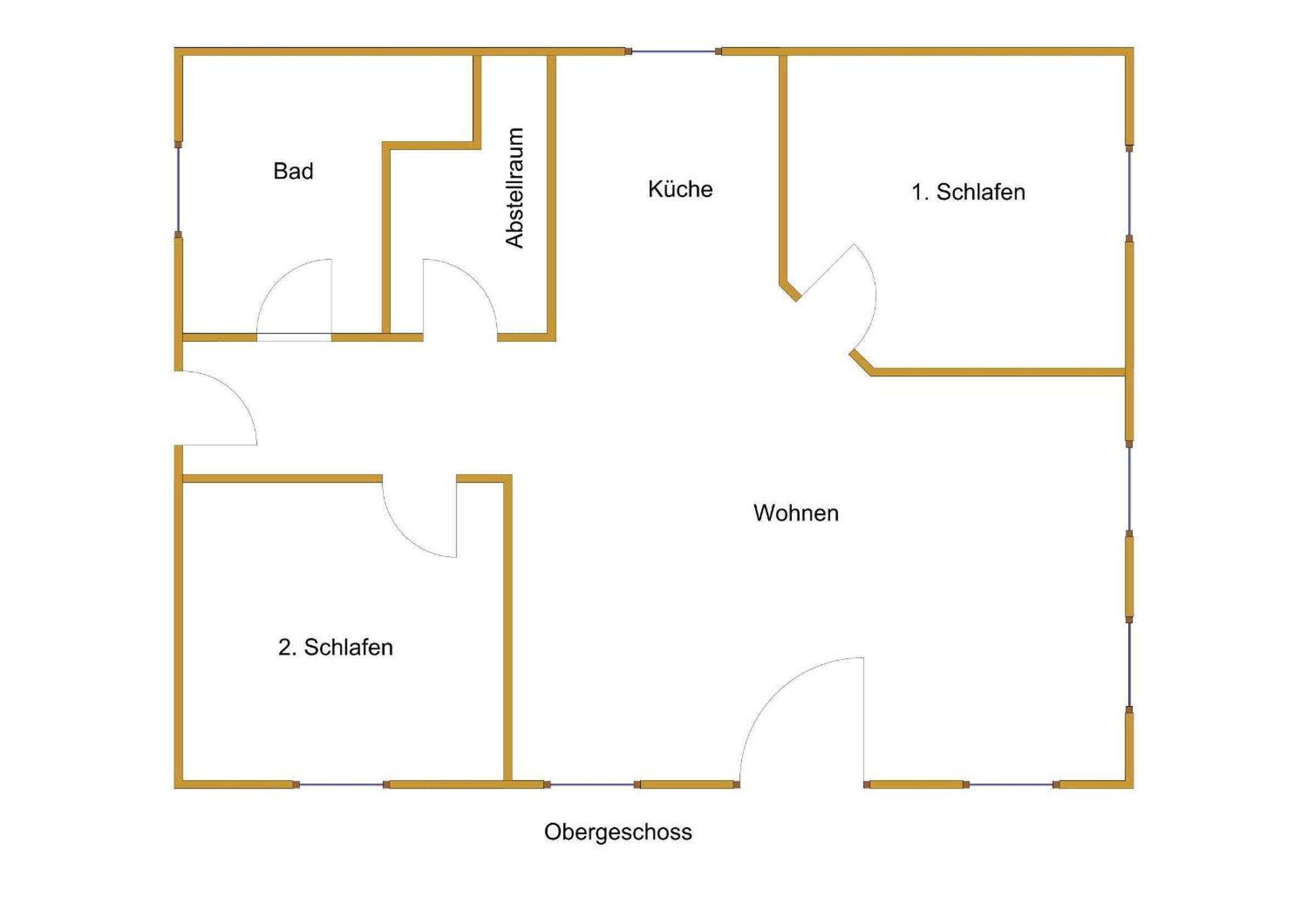 Two-Bedroom Apartment with Balcony and Terrace photo 3