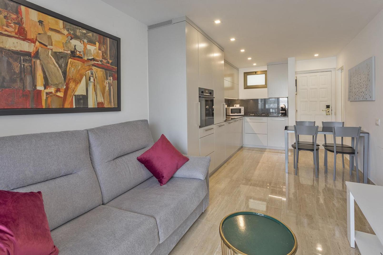 Apartamento con vista al mar