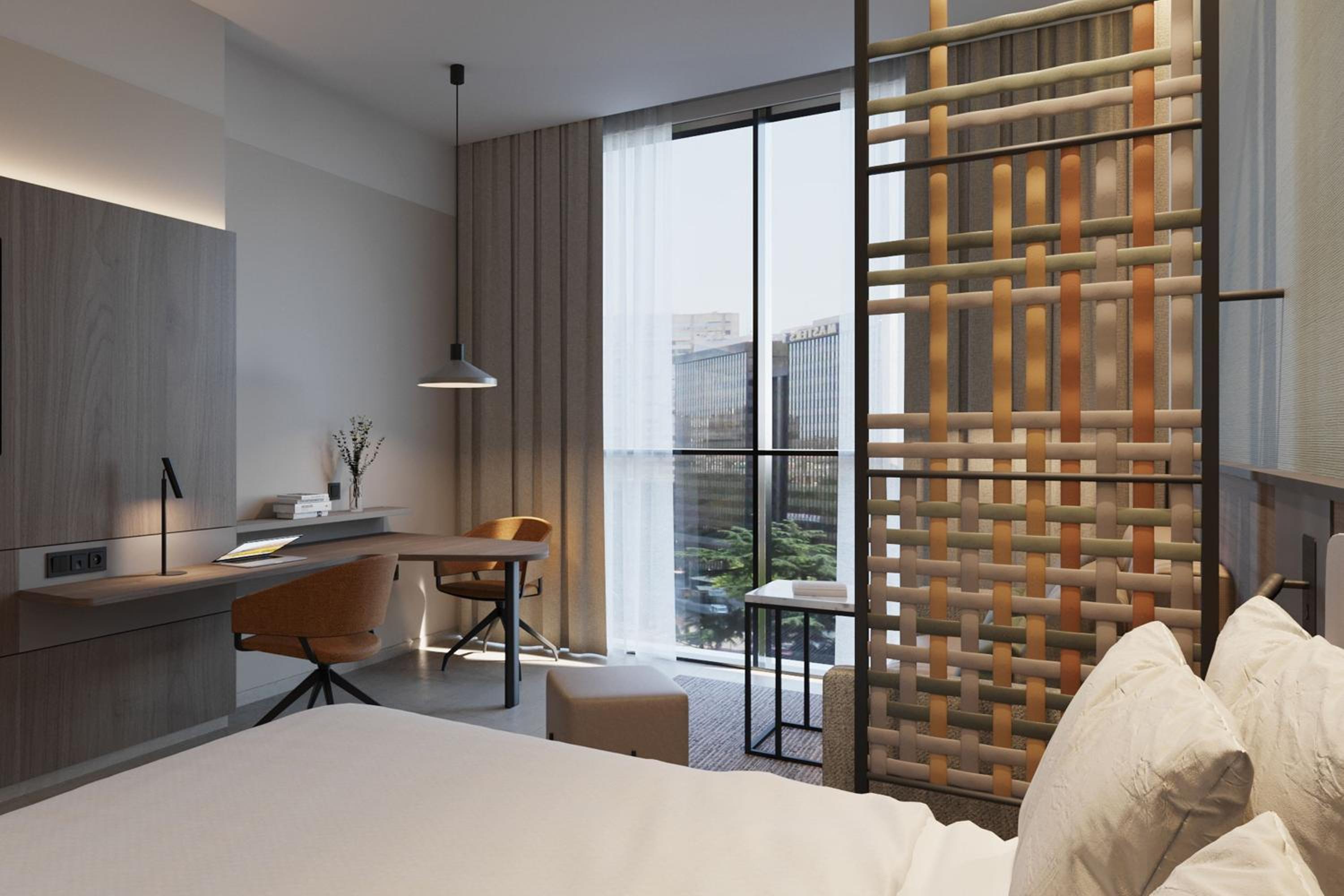 King Studio with Sofa Bed and City View