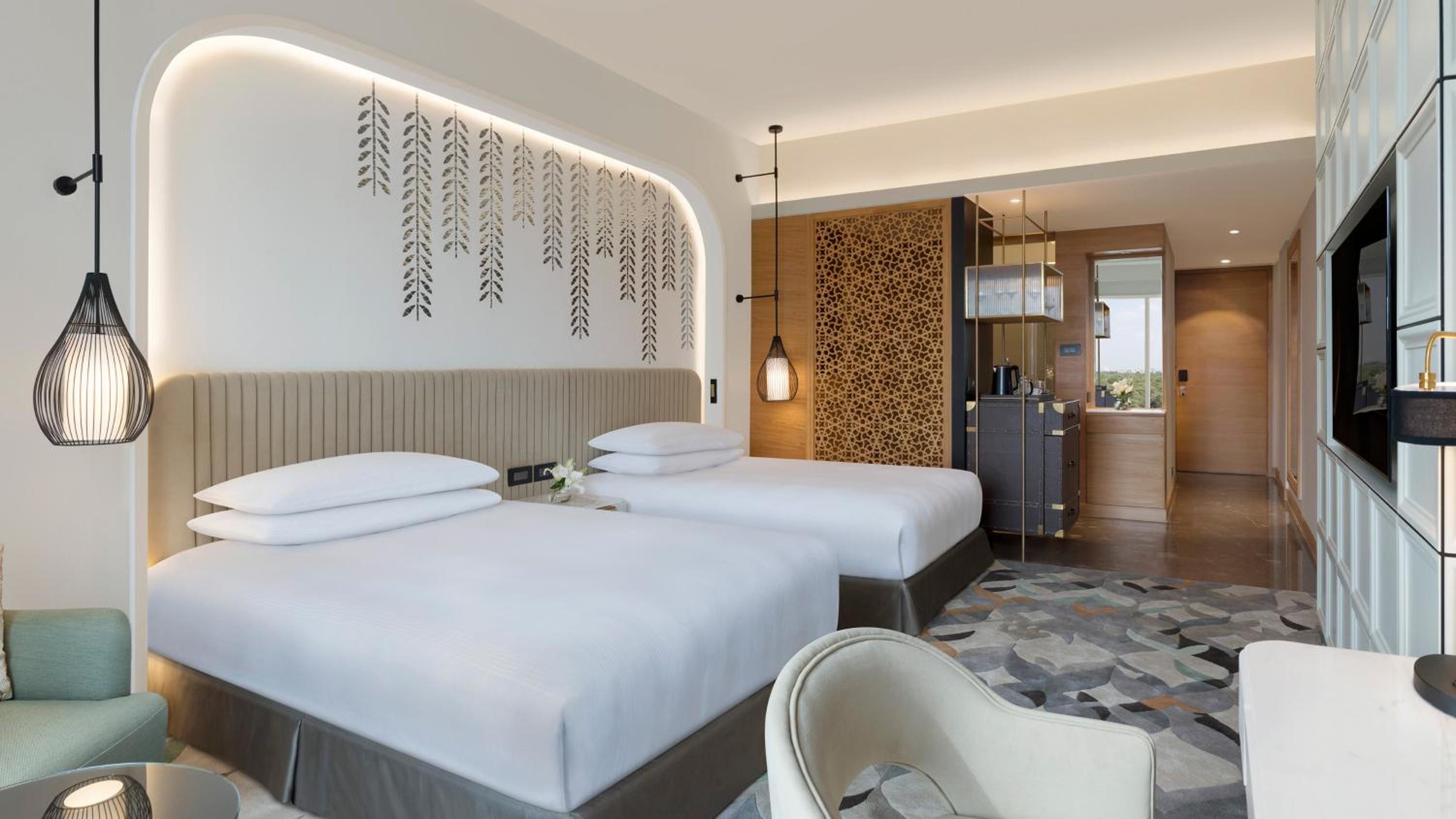 Classic Twin Room with Pool View: 20% off on food,soft beverages, laundry & local transportation(upto 10 km); enjoy 90-min spa at 60mins spa price; BOGO offer on select beverages(5–8 pm) at Connexions Bar