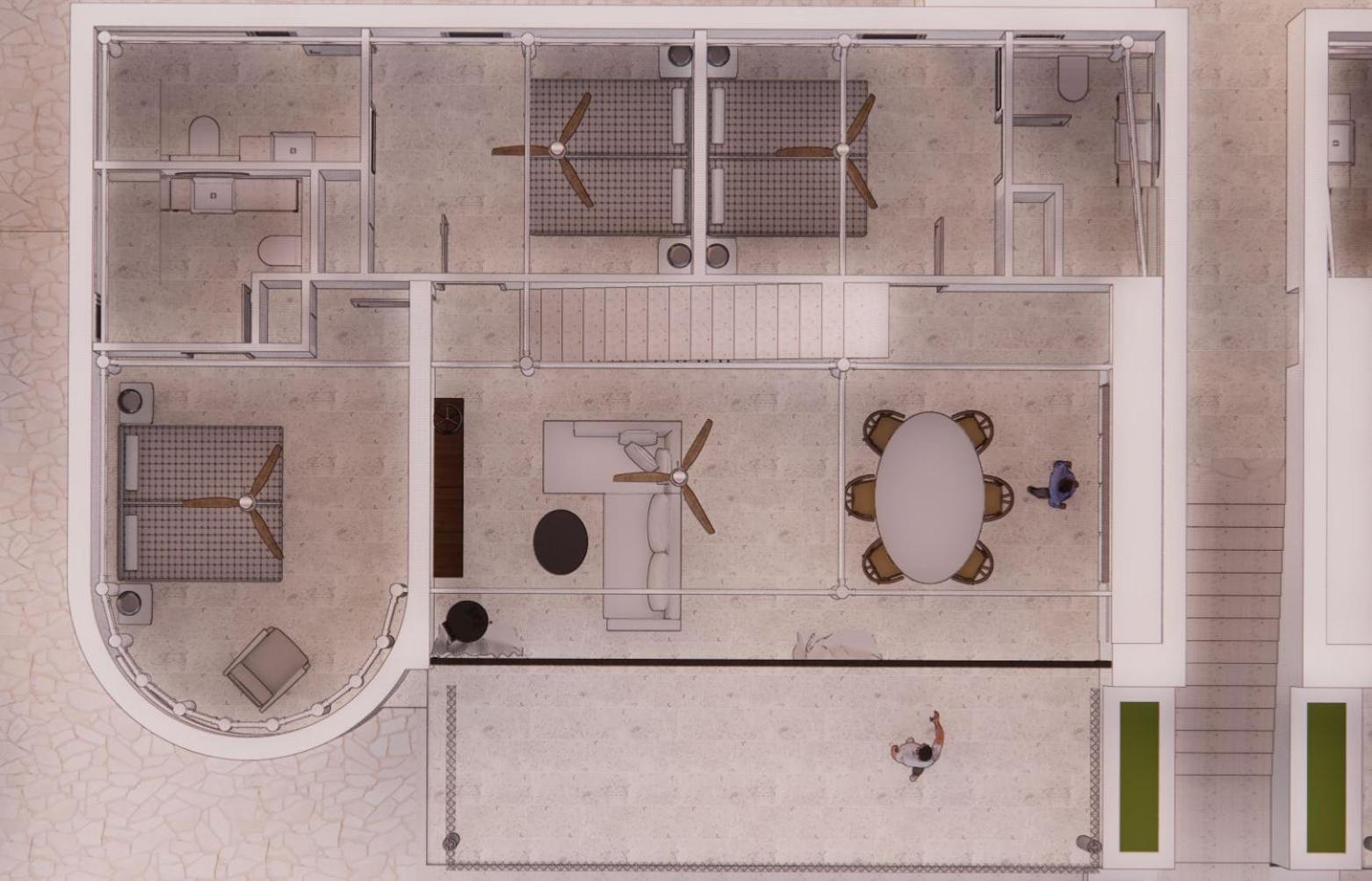 Apartment with Sea View - First Floor