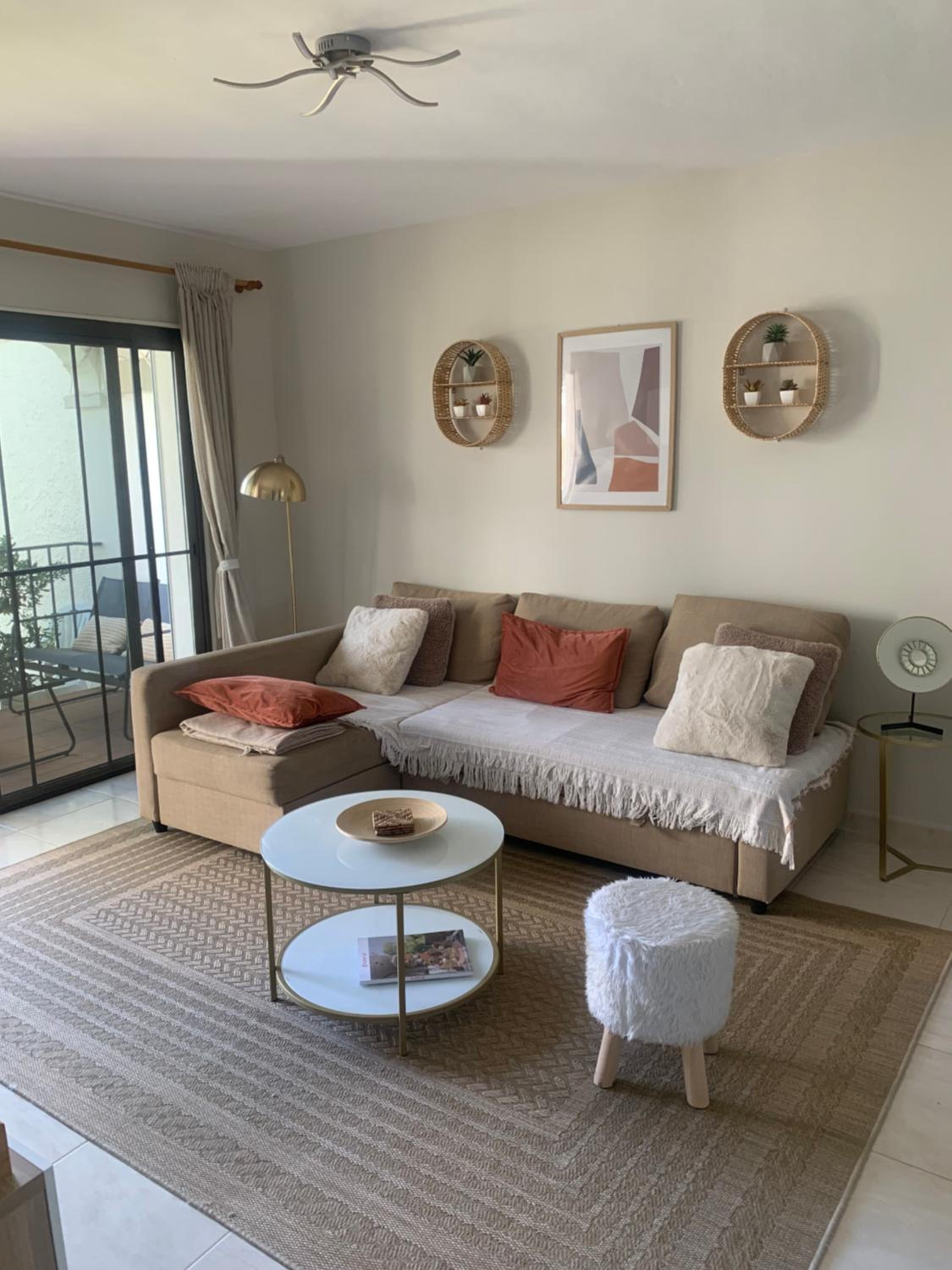 Apartamento de dos habitaciones