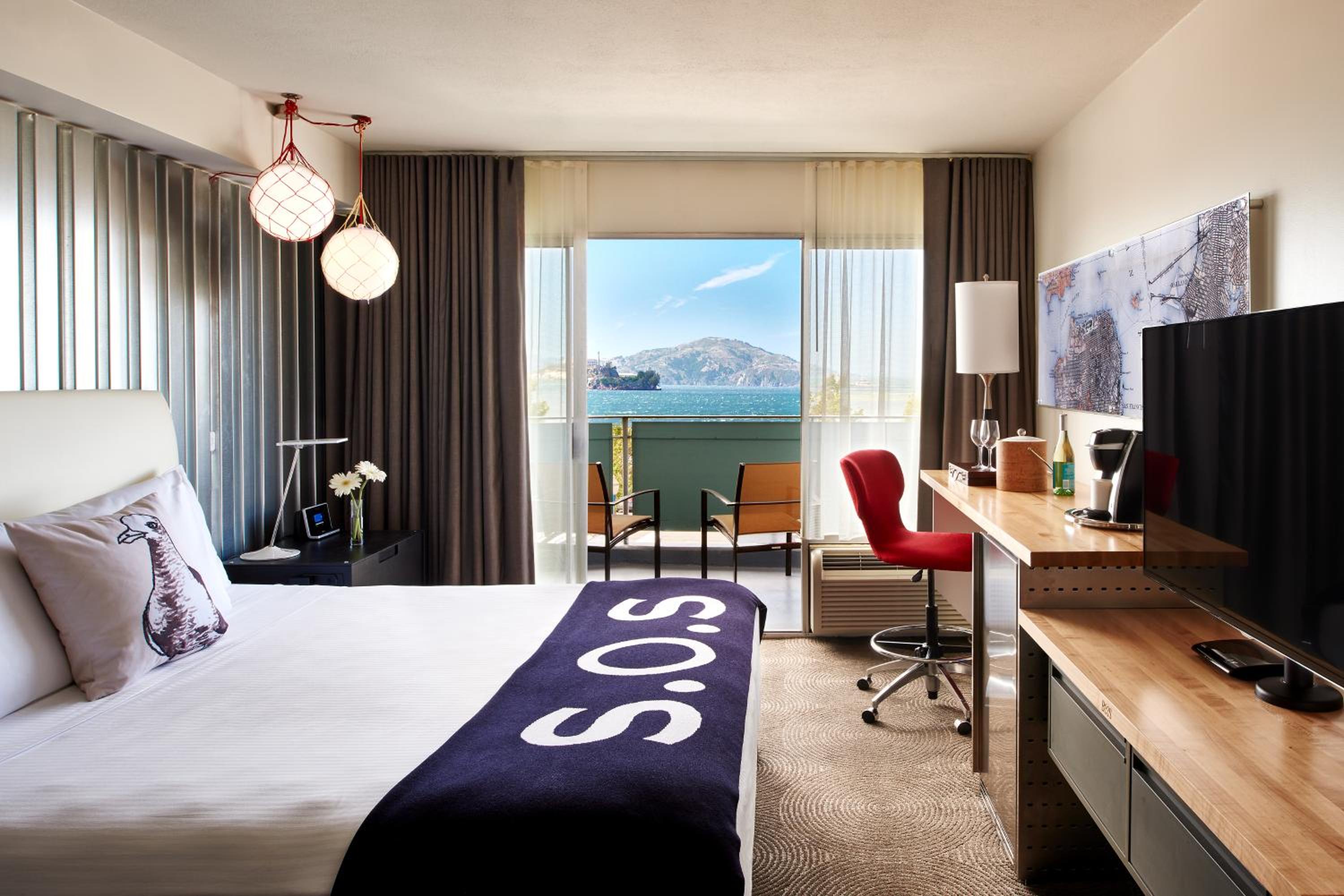Premium Waterfront King Room with Balcony