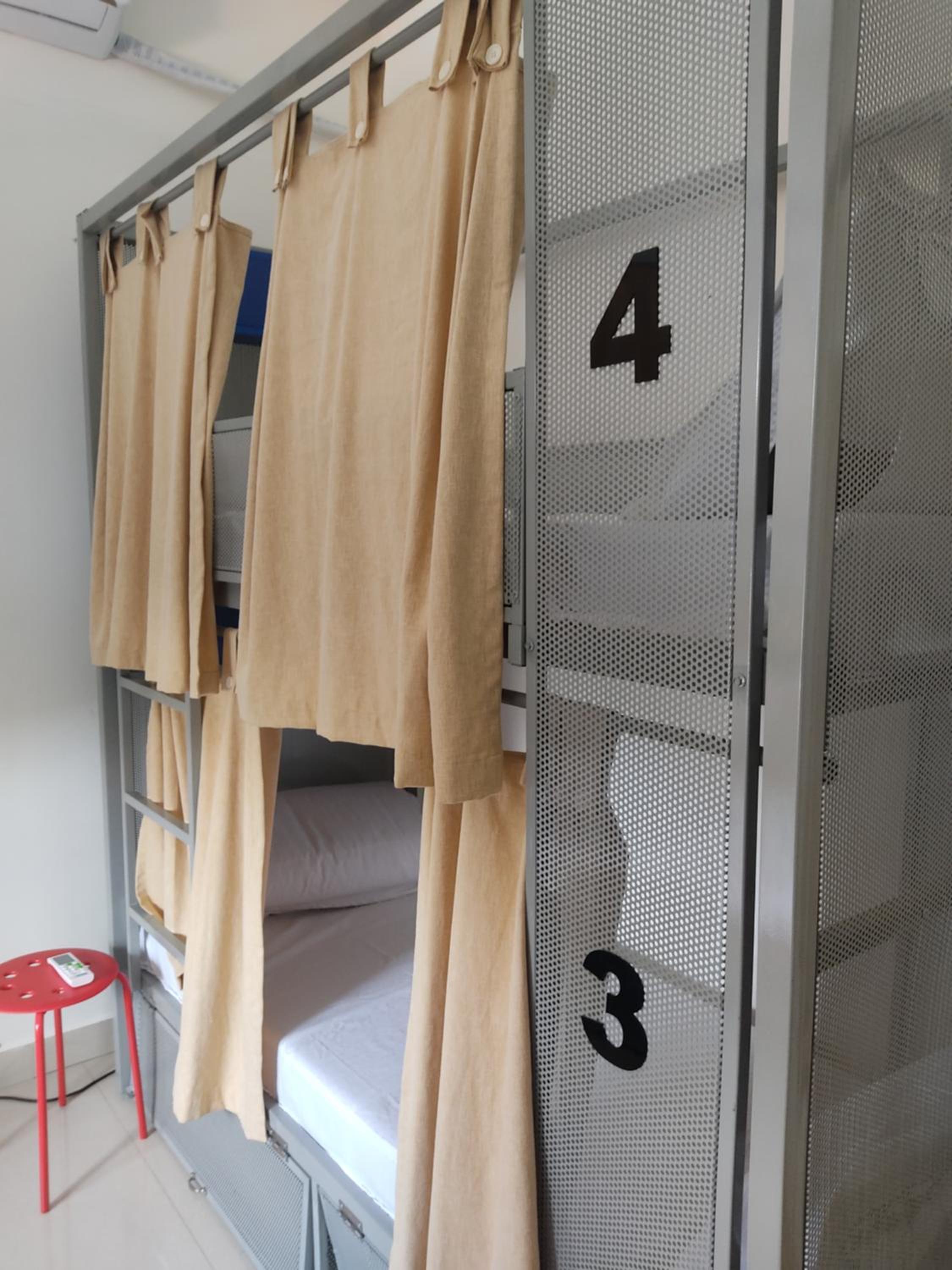 Bed in 4-Bed Female Dormitory Room