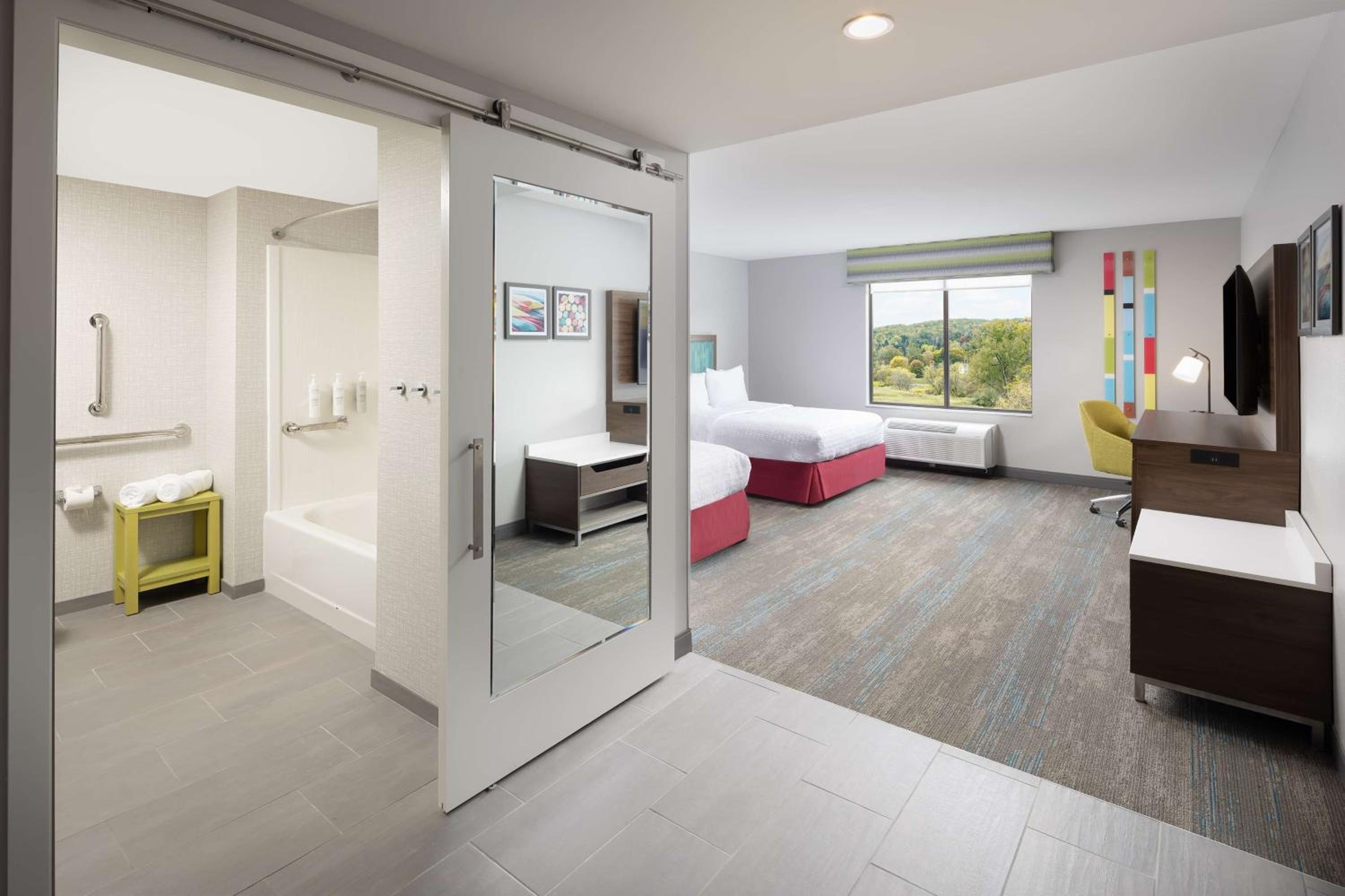 Queen Room with Two Queen Beds and Bath Tub - Mobility and Hearing Access - Photo 1