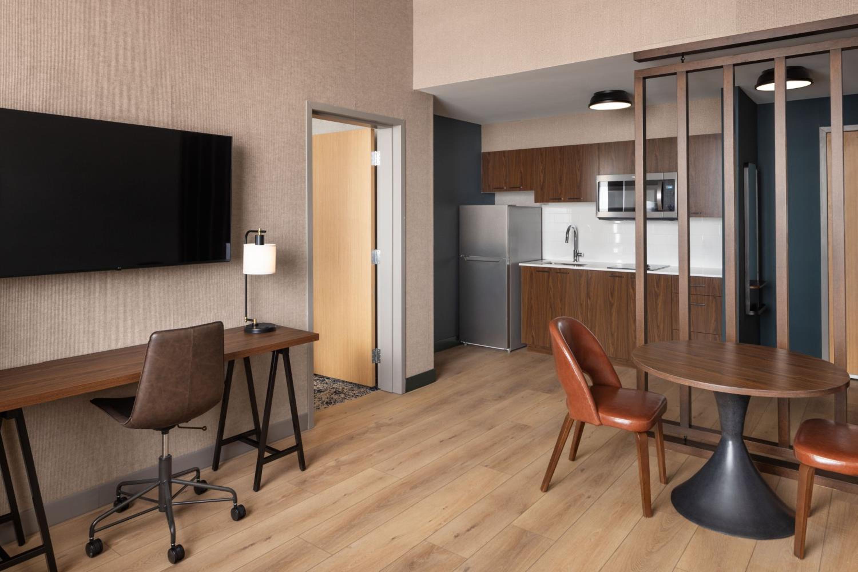 Suite with Two Queen Beds, Sofa Bed and City View