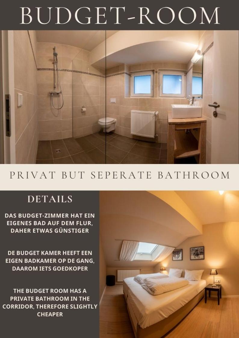 Budget Double Room with private bathroom on the hallway (no dogs allowed)